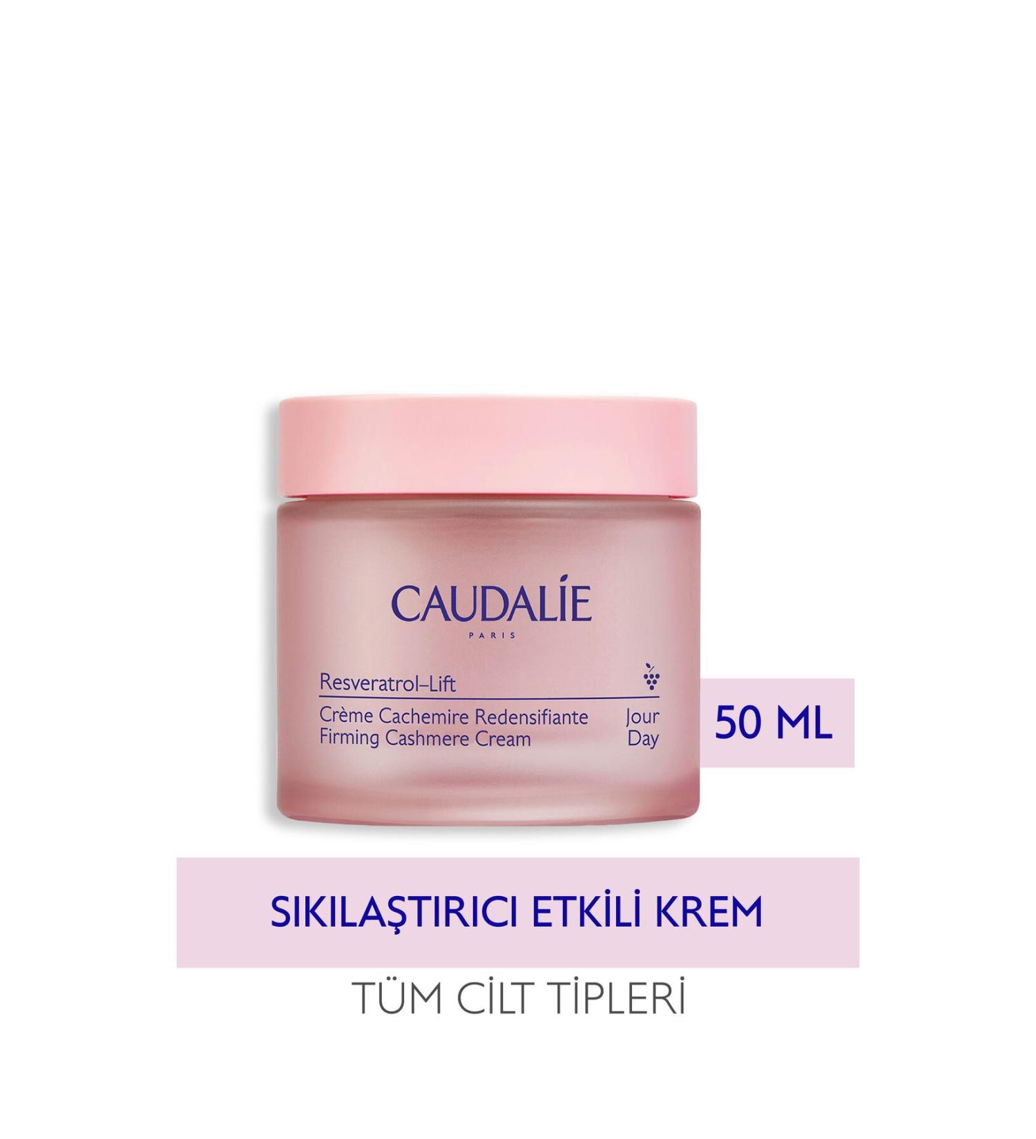 Caudalie Resveratrol-Lift Cashmere Day Cream - Buy Online on GoSupps.com