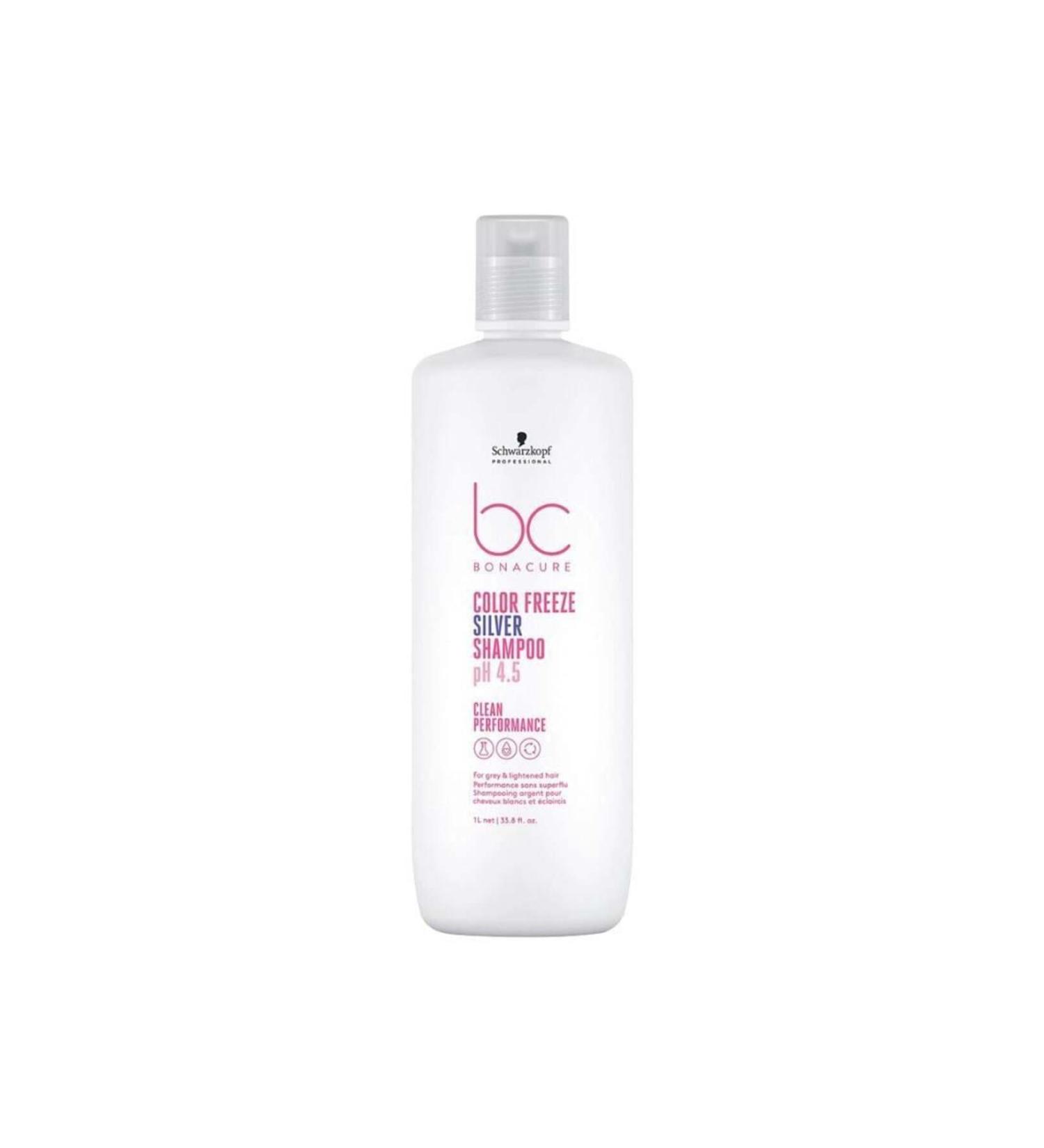 Schwarzkopf Bonecure Shampoo 1000Ml. Color Freeze