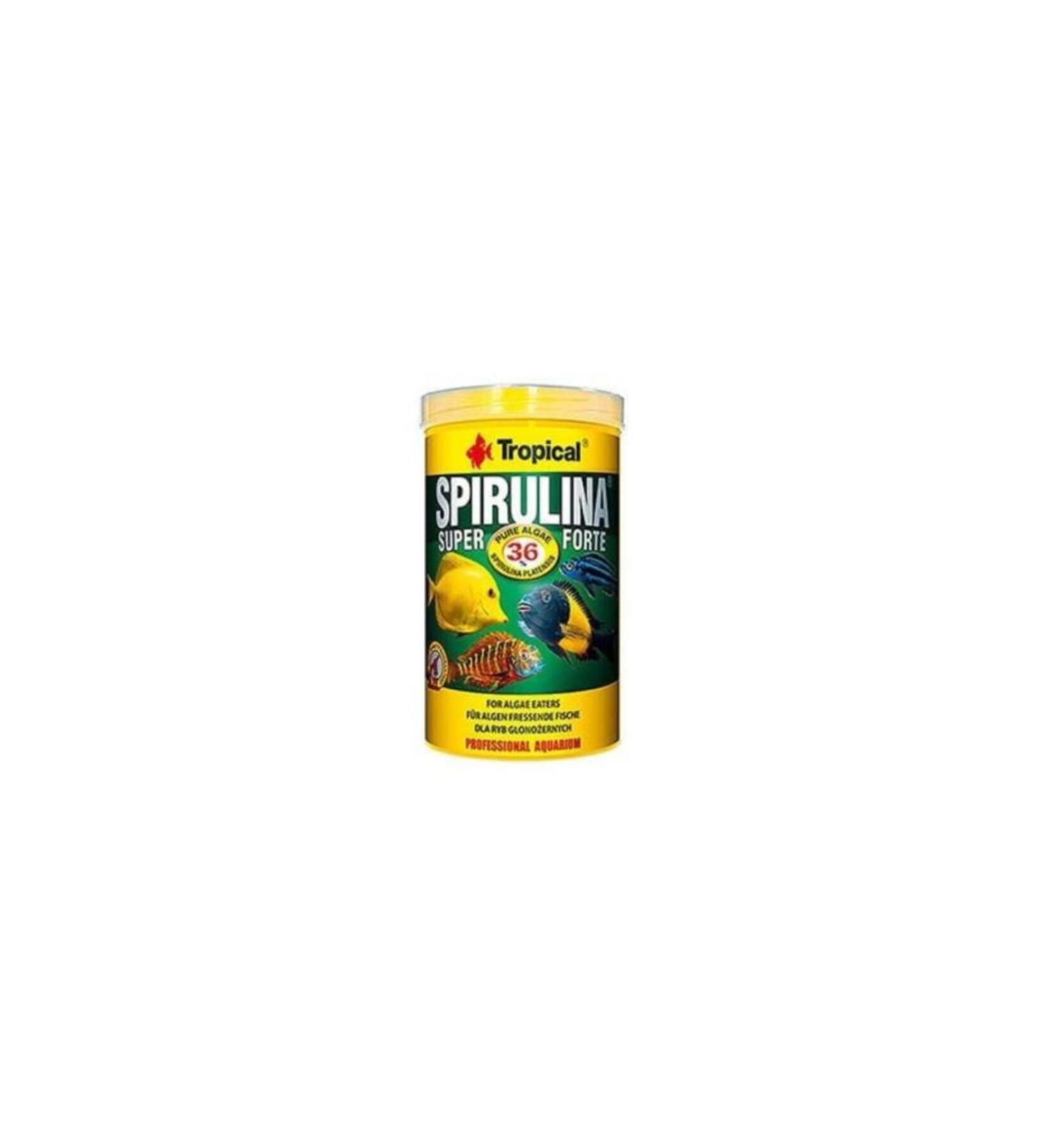 Tropical Spirulina Super Forte Fish Food with Intensive Spirulina Content 250 ml 50 gr - 77234