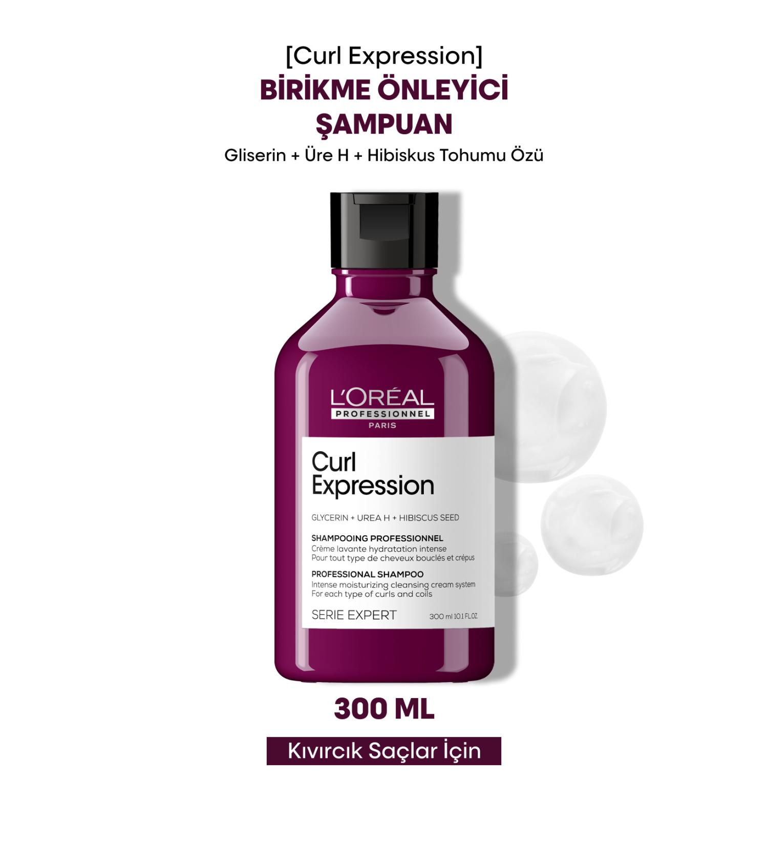 L'oreal Professionnel Serie Expert Curl Expression Anti-Accumulation Shampoo 300ml - Buy Online on GoSupps.com