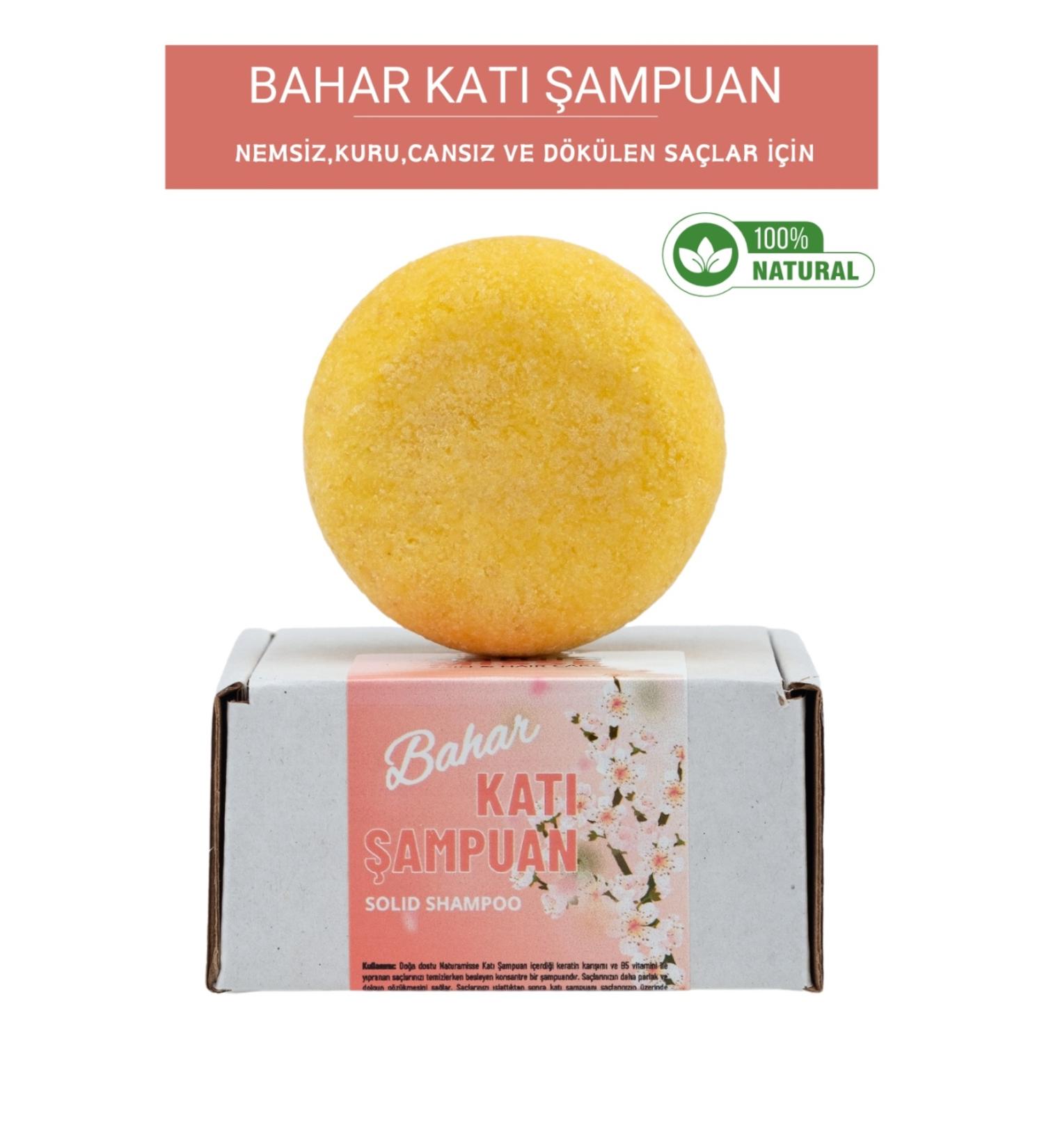 naturamisse Solid Shampoo Spring Keratin Nourishing Repair Anti-Loss Dry Normal Hair Shampoo - Buy Online on GoSupps.com