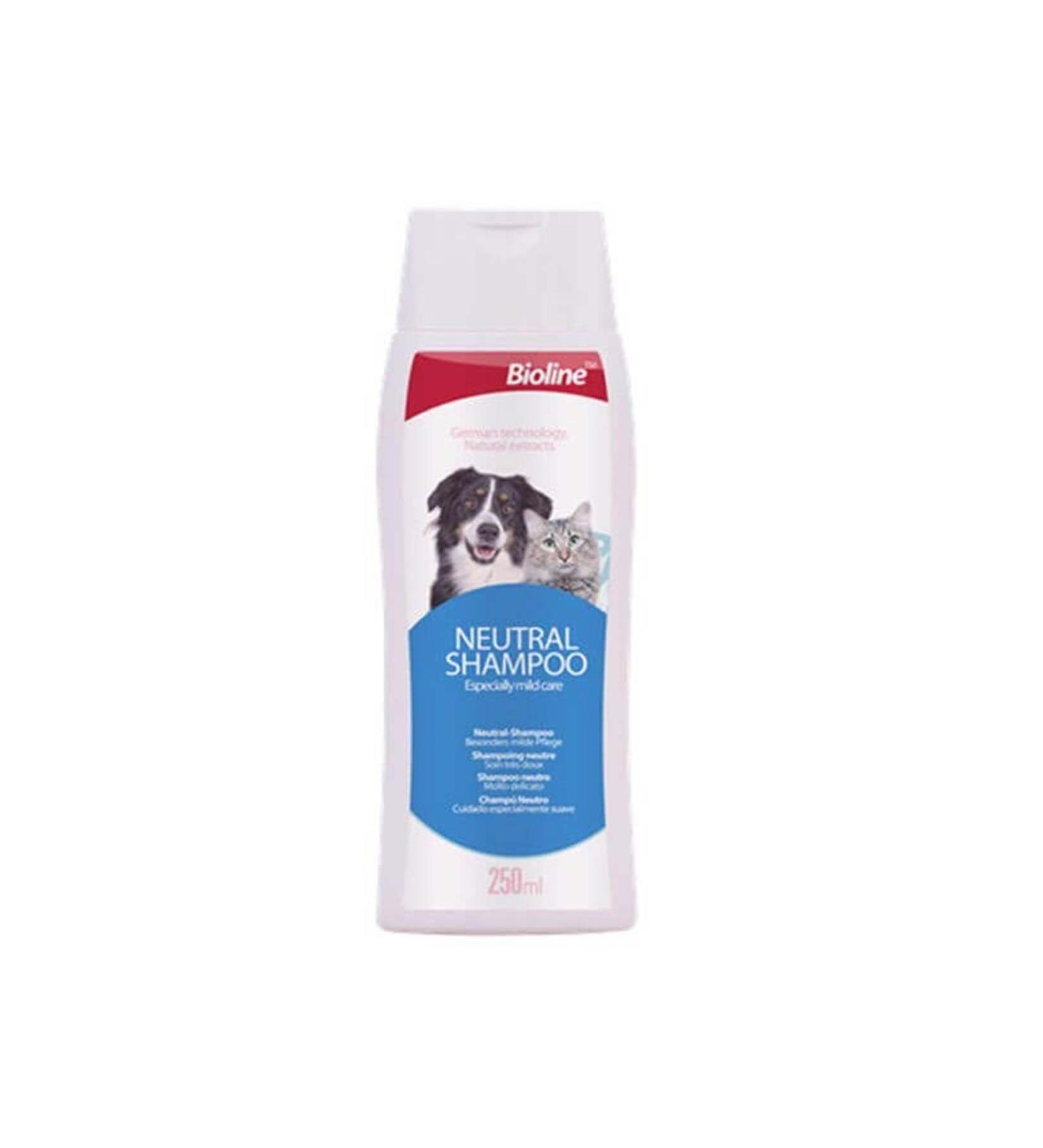 Bioline Natural Shampoo for Cats and Dogs 250 ml