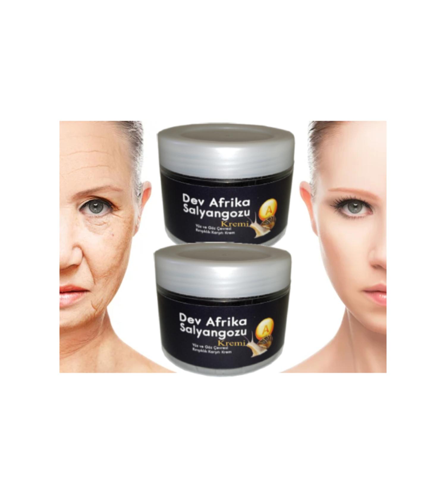 H NTOHU Giant African Snail Anti-Aging Peace Care Cream 100 ml x 2 pieces