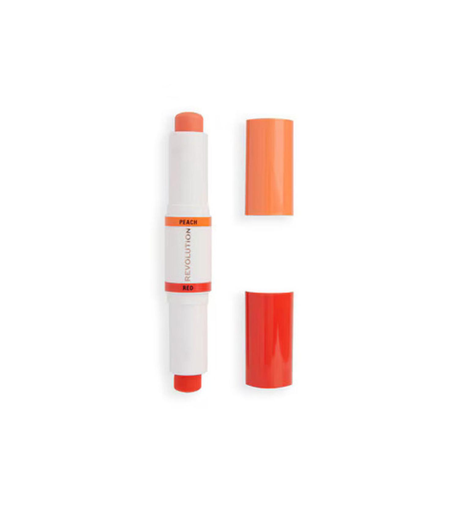 Revolution Stick Concealer Red & Peach