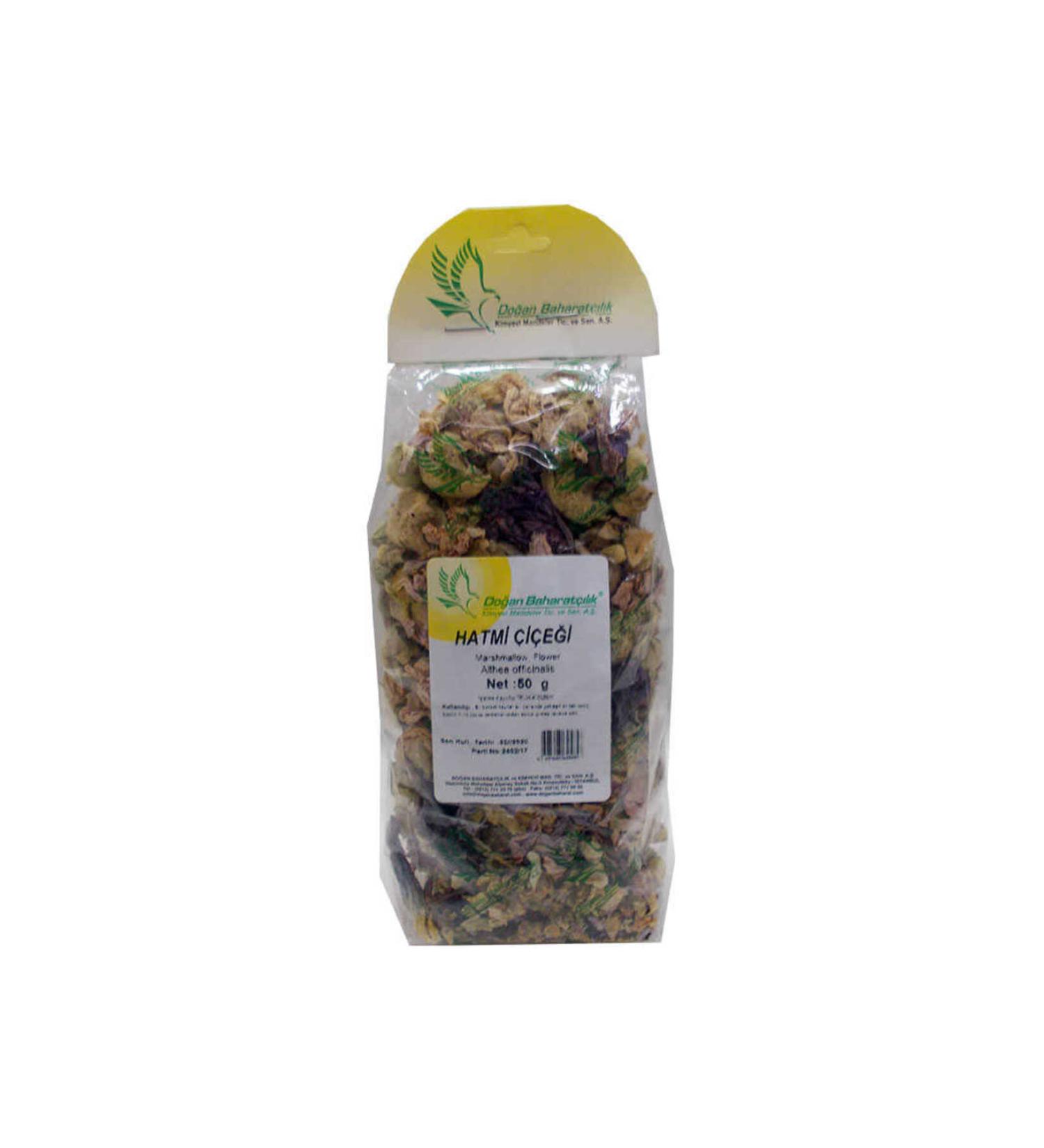 colezium Natural Marshmallow Flower Rose Marshmallow 50 Gr Package