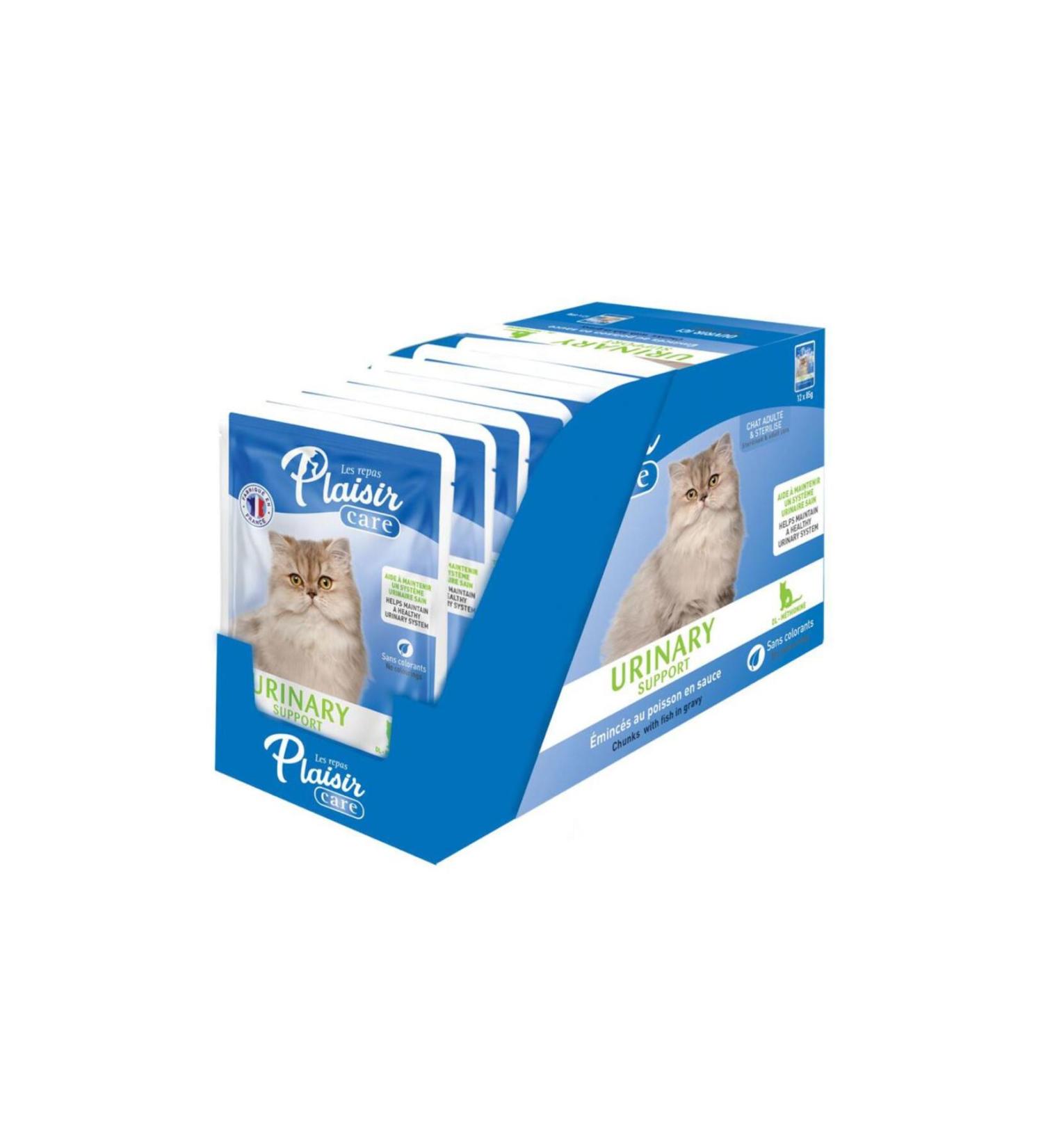 Plaisir Care 85gr Pouch Urinary Support - Urinary System Support 12pcs Wet Cat Food