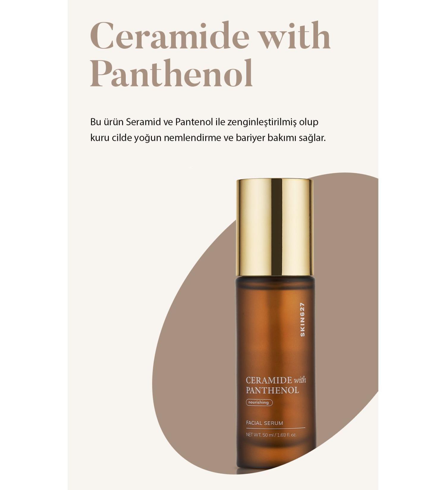 SKIN627 Korean Cosmetics Anti-Wrinkle Serum Containing Ceramide And Panthenol - Buy Online on GoSupps.com