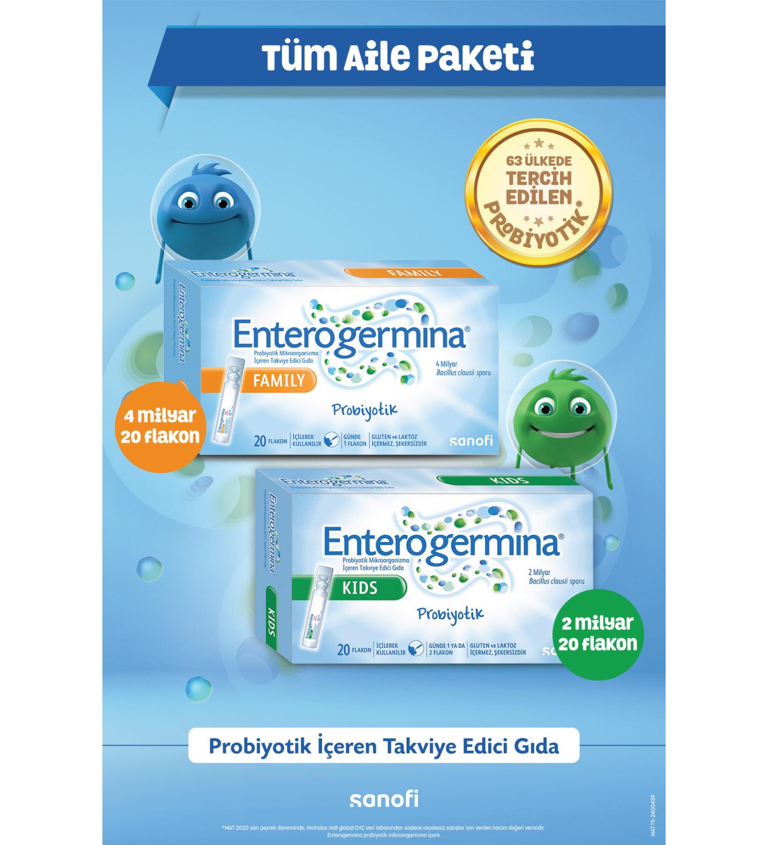 Enterogermina 2B_20 Vial & 4B_20 Vial Super Family Package - Buy Online on GoSupps.com