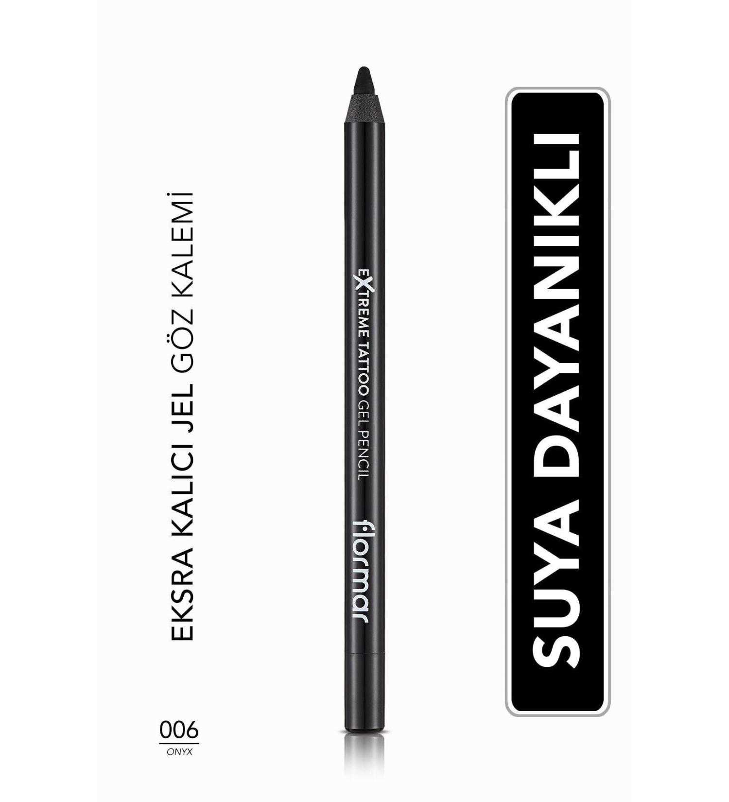 Flormar Gel Eye Pencil that Creates Glamorous Looks with Its High Pigmentation-006 eleg.1356