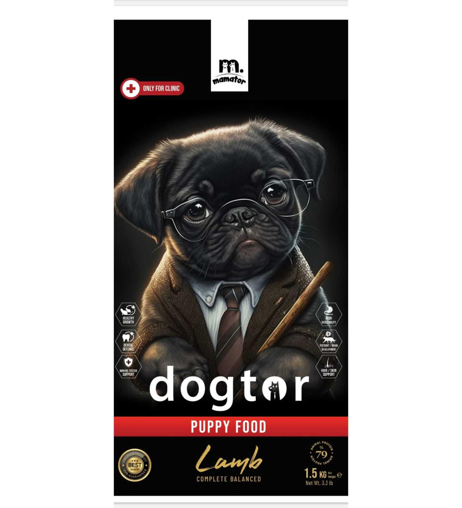 Mamator DOGTOR PUPPY PUPPY FOOD 2.5 kg hypoallergenic - Buy Online on GoSupps.com