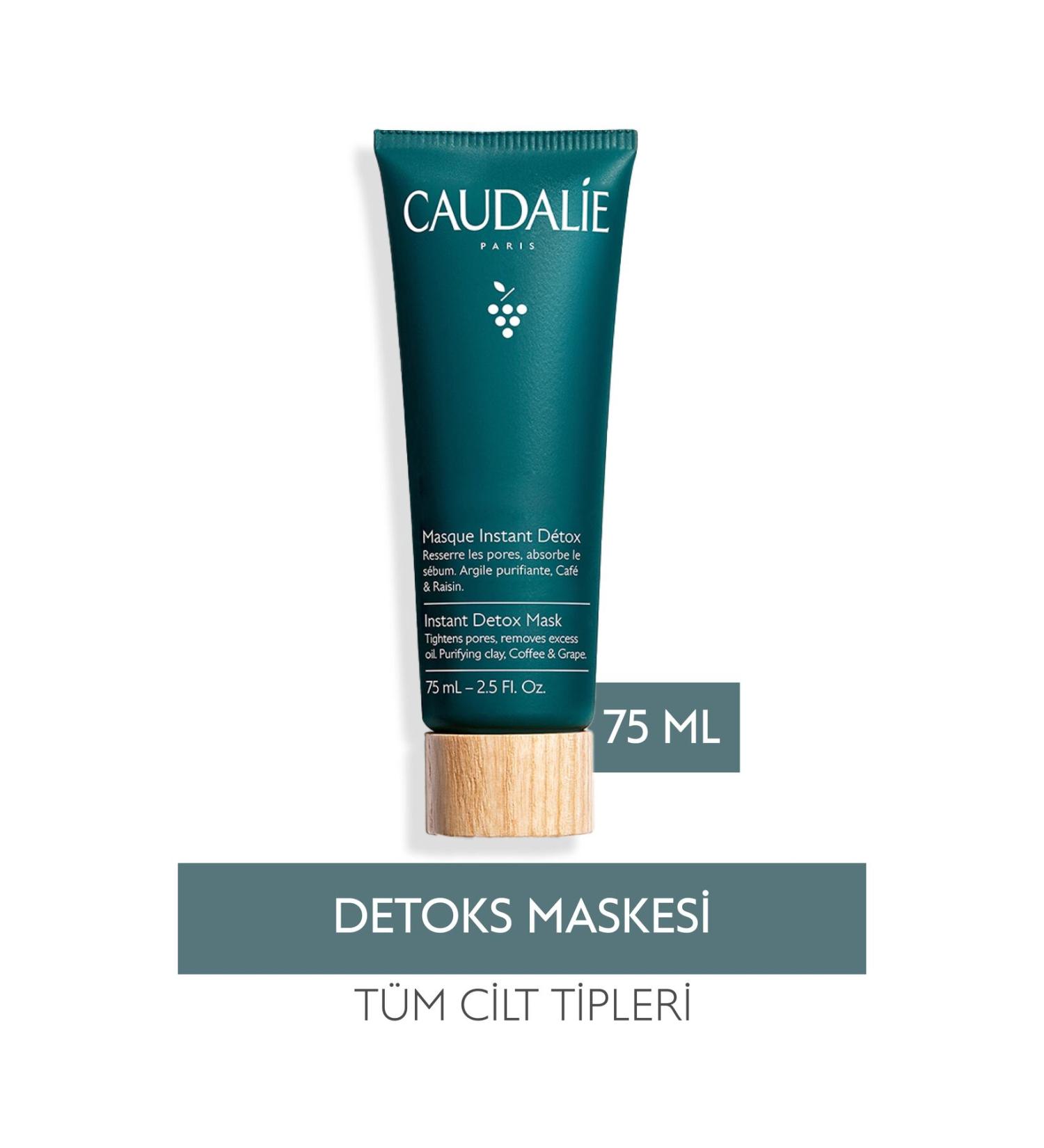 Caudalie Detox Mask 75 ml - Buy Online on GoSupps.com