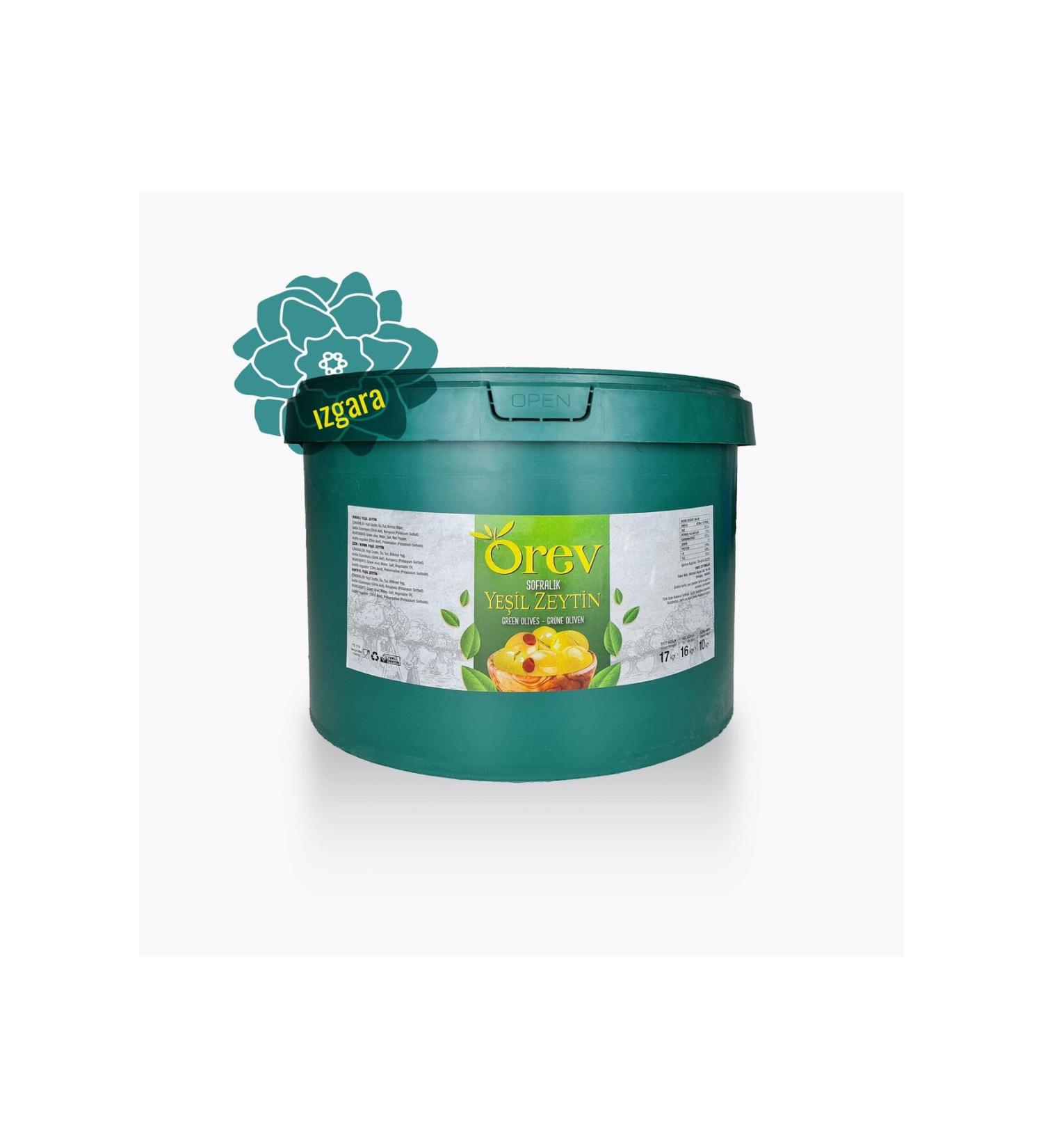 Orev Grilled Olives 2XL - 9 kg Bucket - Orev