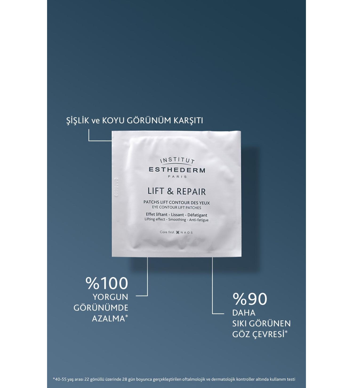 INSTITUT ESTHEDERM Fine Line Reducing Moisturizing Smoothing Eye Contour Mask 2x10 Demb.972