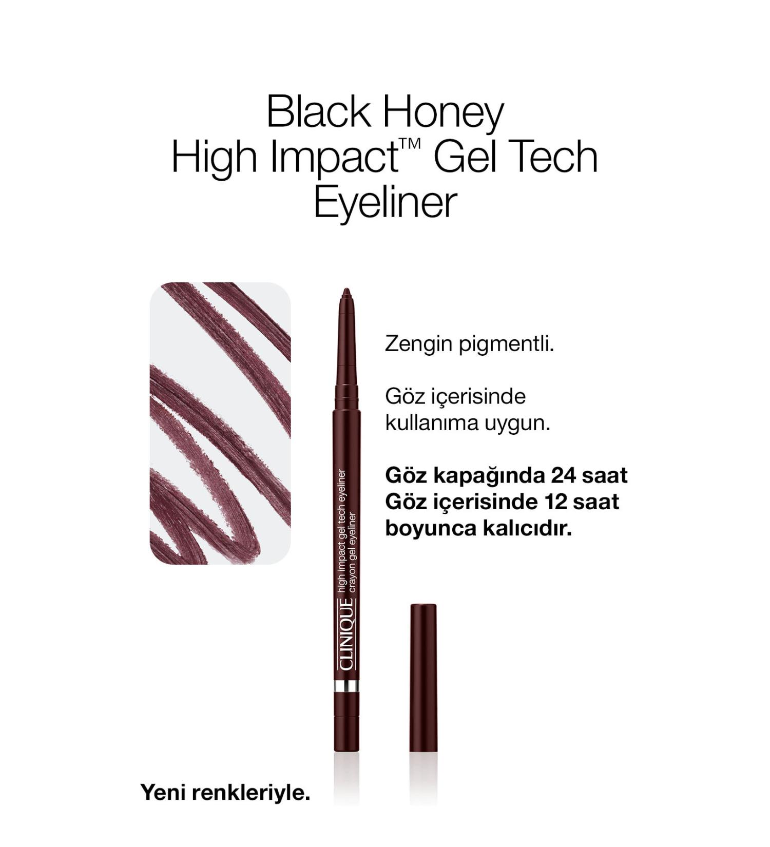 Clinique High Impact Gel Tech Eyeliner - Black Honey