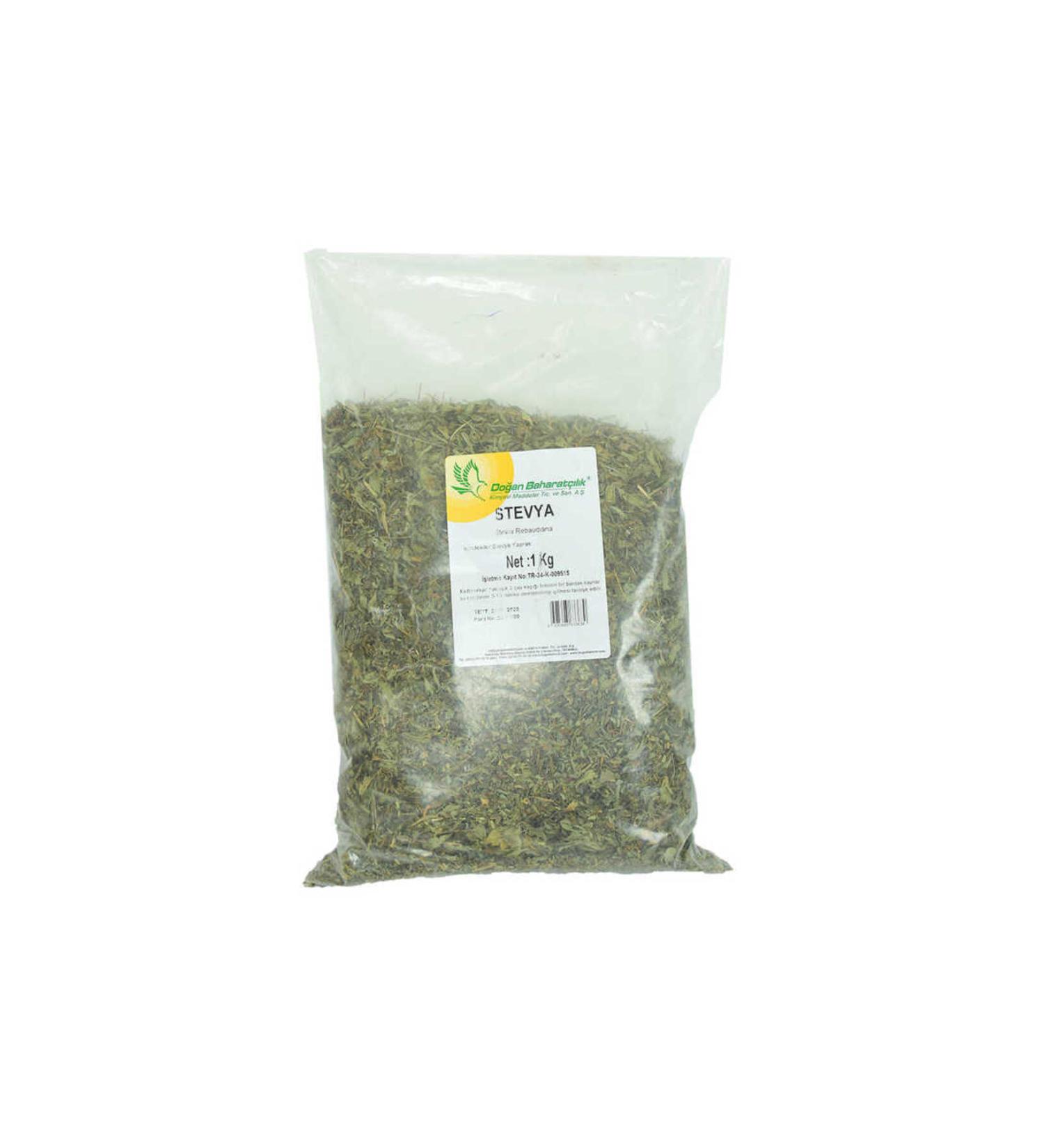 colezium Stevia Herb Leaf Natural Stevia 1000 Gr Package