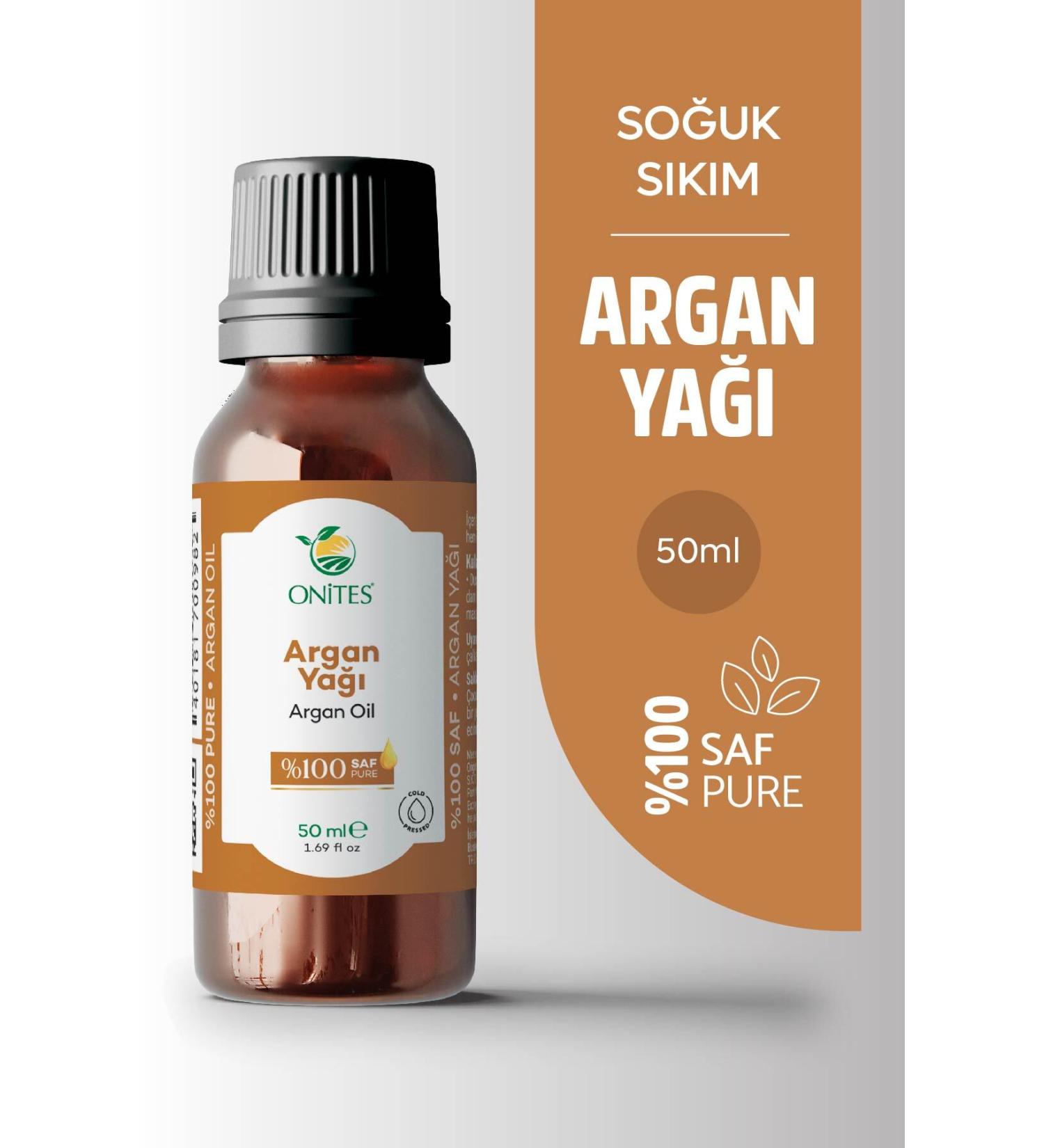 Onites Nature Argan Oil 50 ml 0 Pure Hair Body and Skin Care Oil