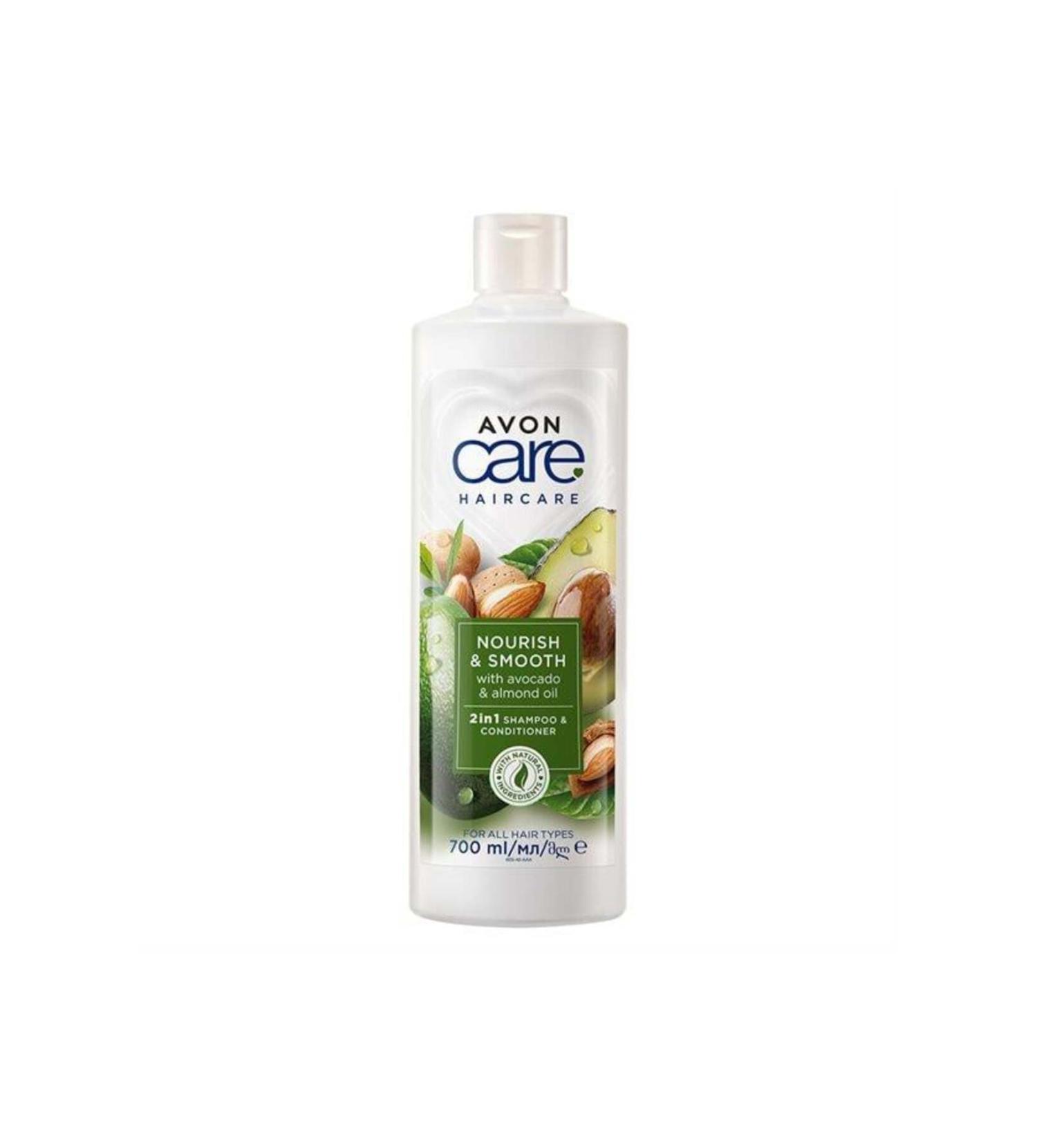 Avon Care 2 in 1 Shampoo with Avocado and Almond Oil 700 ml