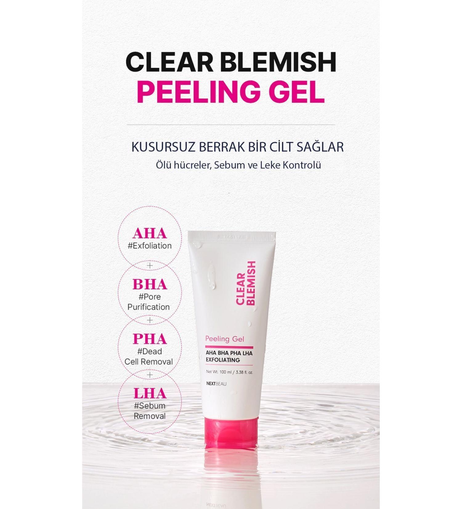 NEXTBEAU Intensive Cleansing Clear Blemish Peeling Gel - Buy Online on GoSupps.com