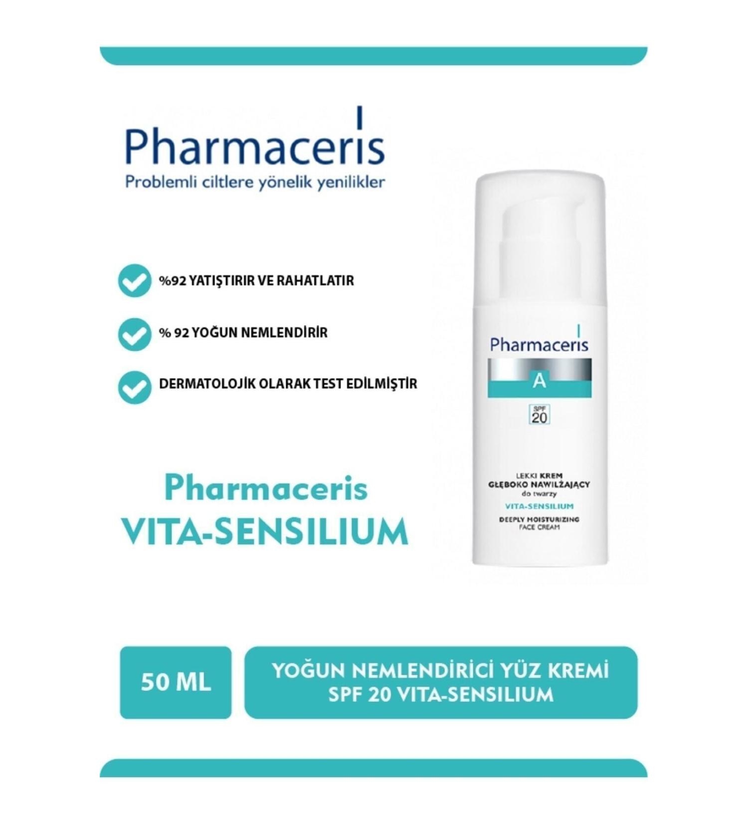 Pharmaceris Intensive Moisturizing Strengthening Face Cream Helps to Reduce Dark Spots on the Skin eleg.1854