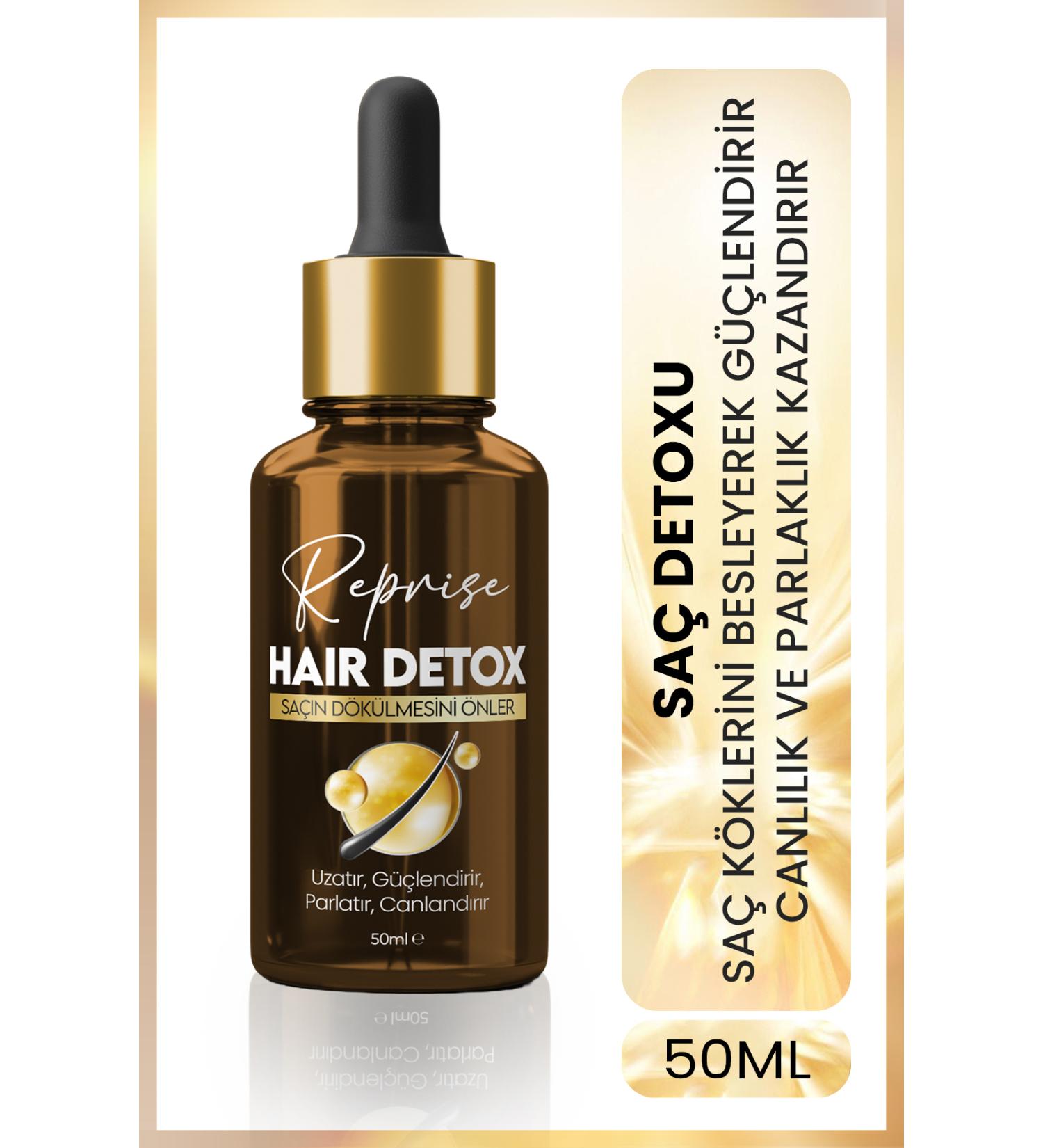 REPRISE Natural Hair Loss Prevention Hair Care Serum Anti-Dandruff and Breakage Repair Cleansing Hair Detox - Buy Online on GoSupps.com