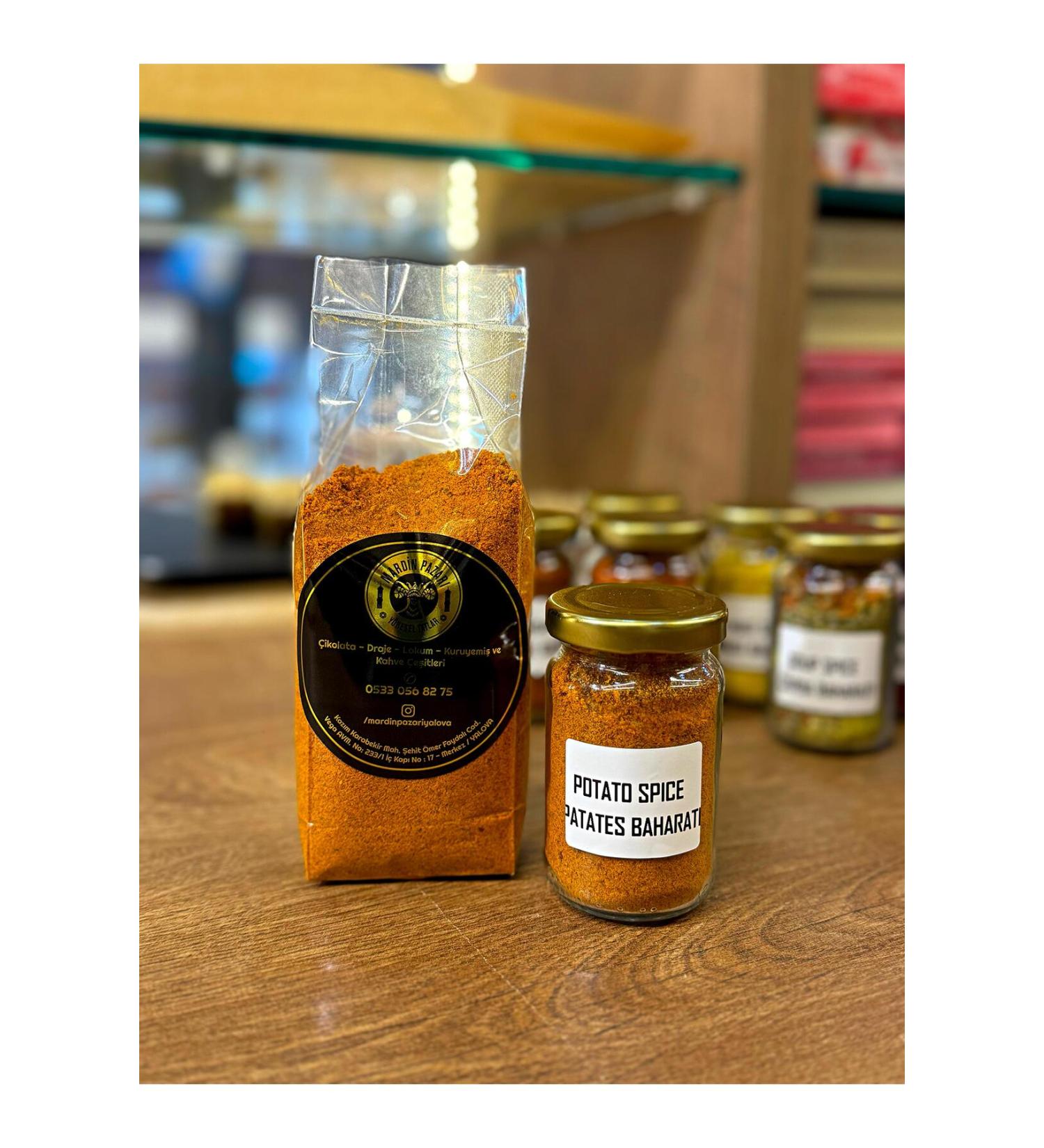 MARDIN PAZARI Potato (Cajun) Spices Net 200 Gr.