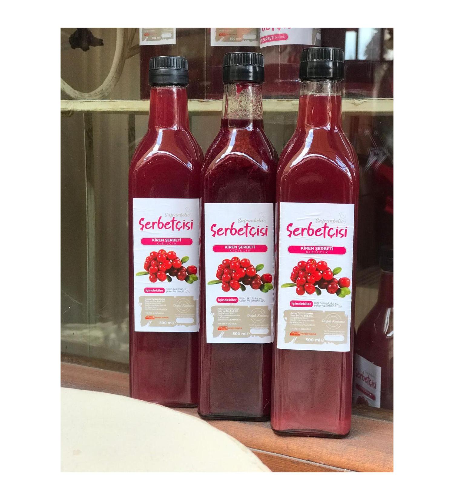 Safranbolu Sherbet Cornelian Cherry Sherbet - Buy Online on GoSupps.com