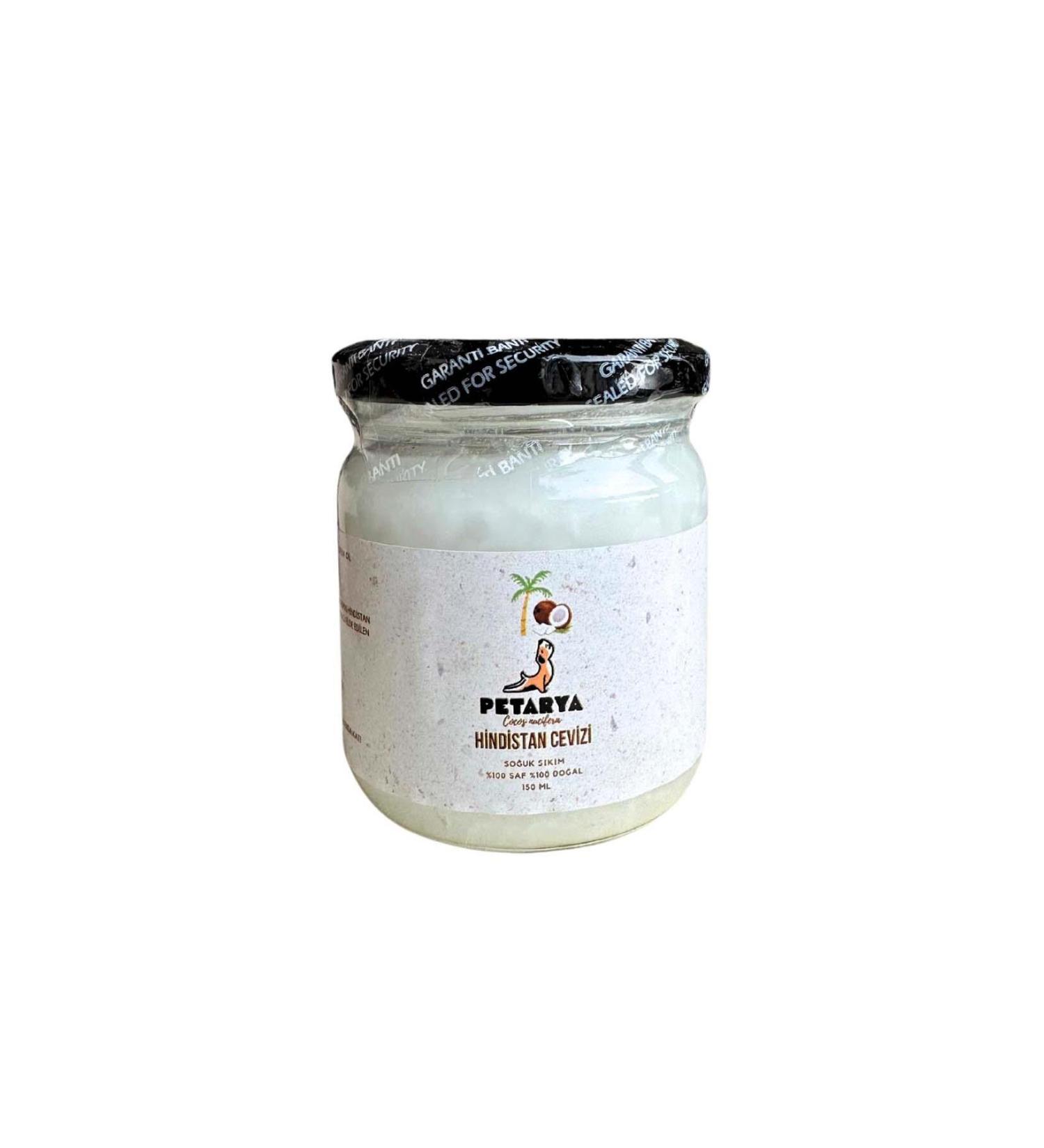 PETARYA 0 Cold Pressed Coconut Oil Cocos Nucifera Oil - 150ml