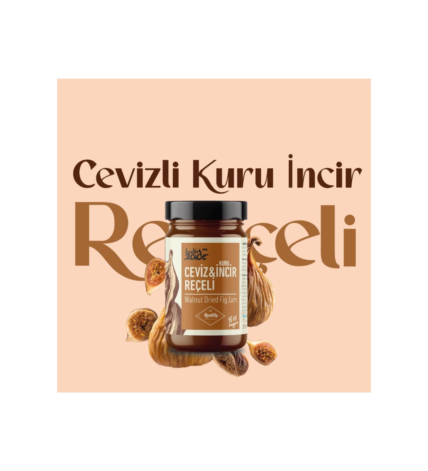 KADIRZADE DRIED FIG JAM WITH WALNUTS