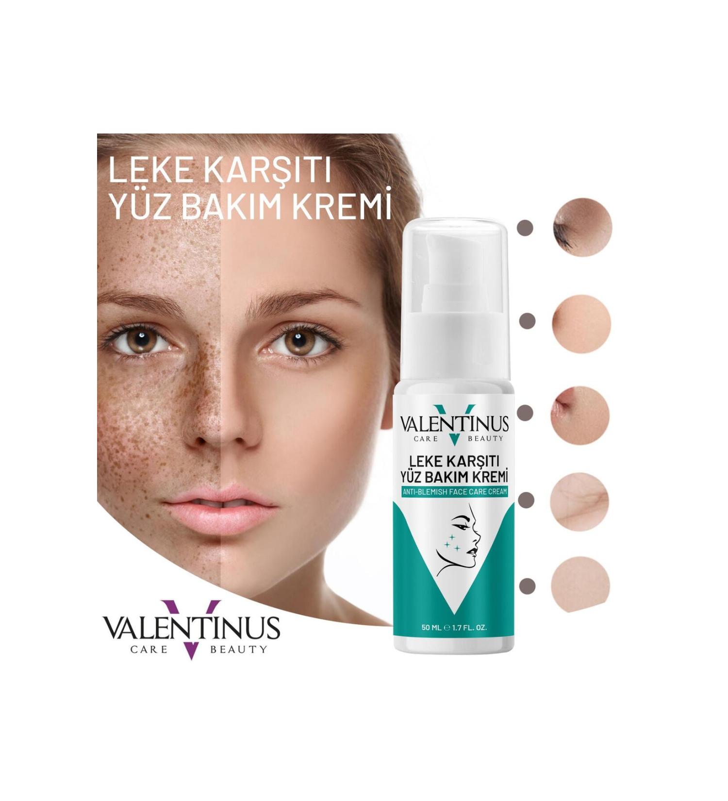 Valentinus Anti-Spot Face Care Cream - Buy Online on GoSupps.com