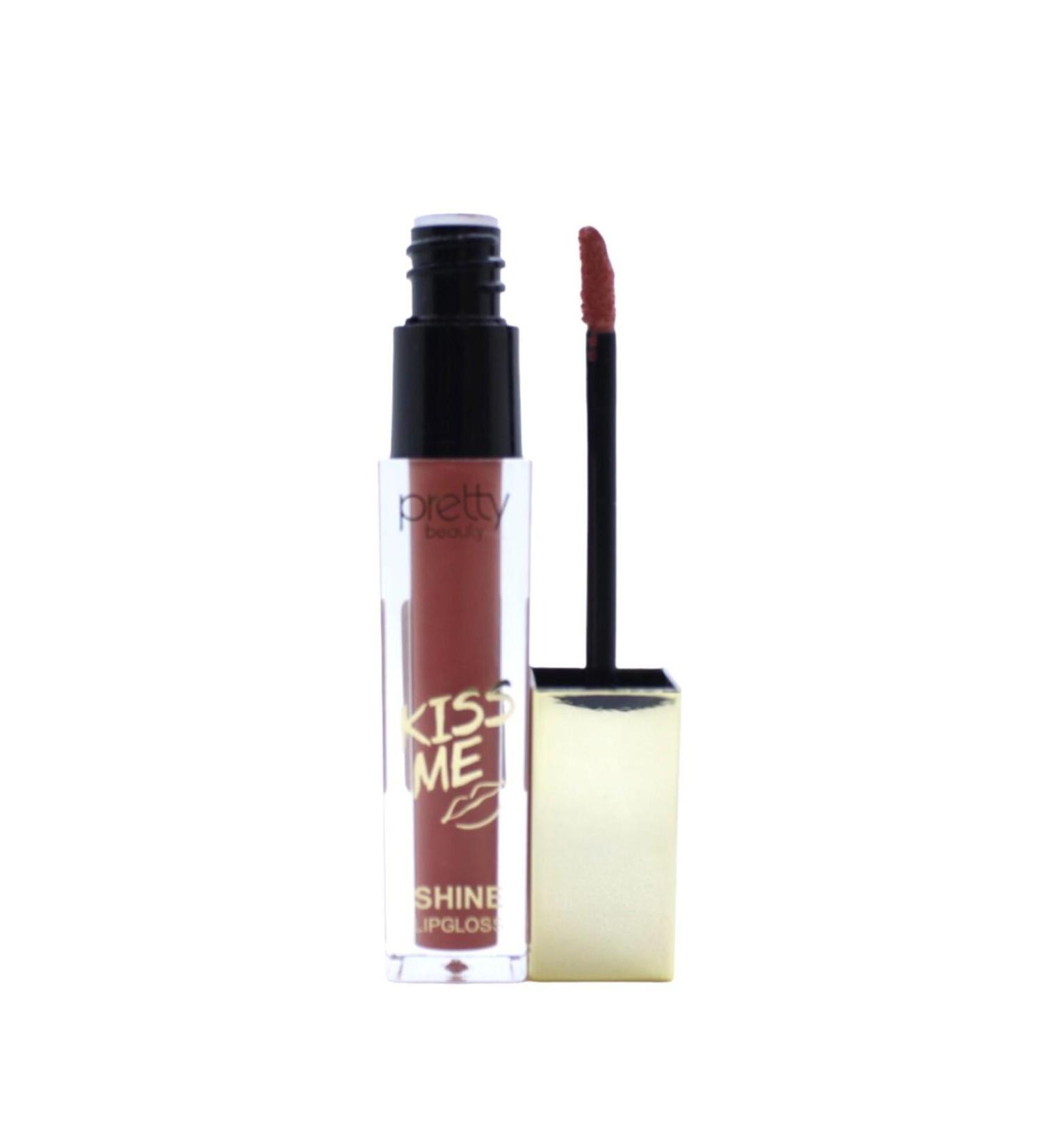Golden Rose Gold Pretty Beauty K ss Me Mat 06 Shine Lipgloss 12 m