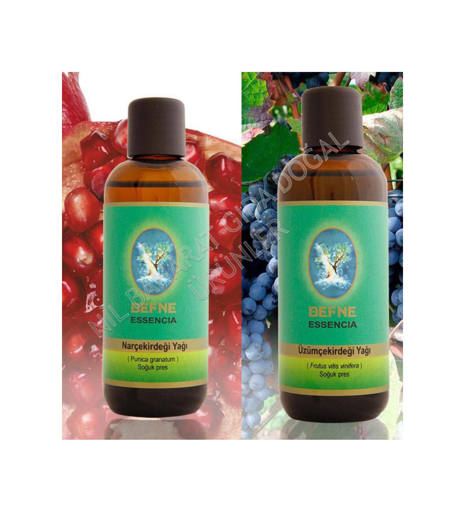 NUKA Set of 2 Nuka Pomegranate Seed Oil - Nuka Grape Seed Oil 30 ml