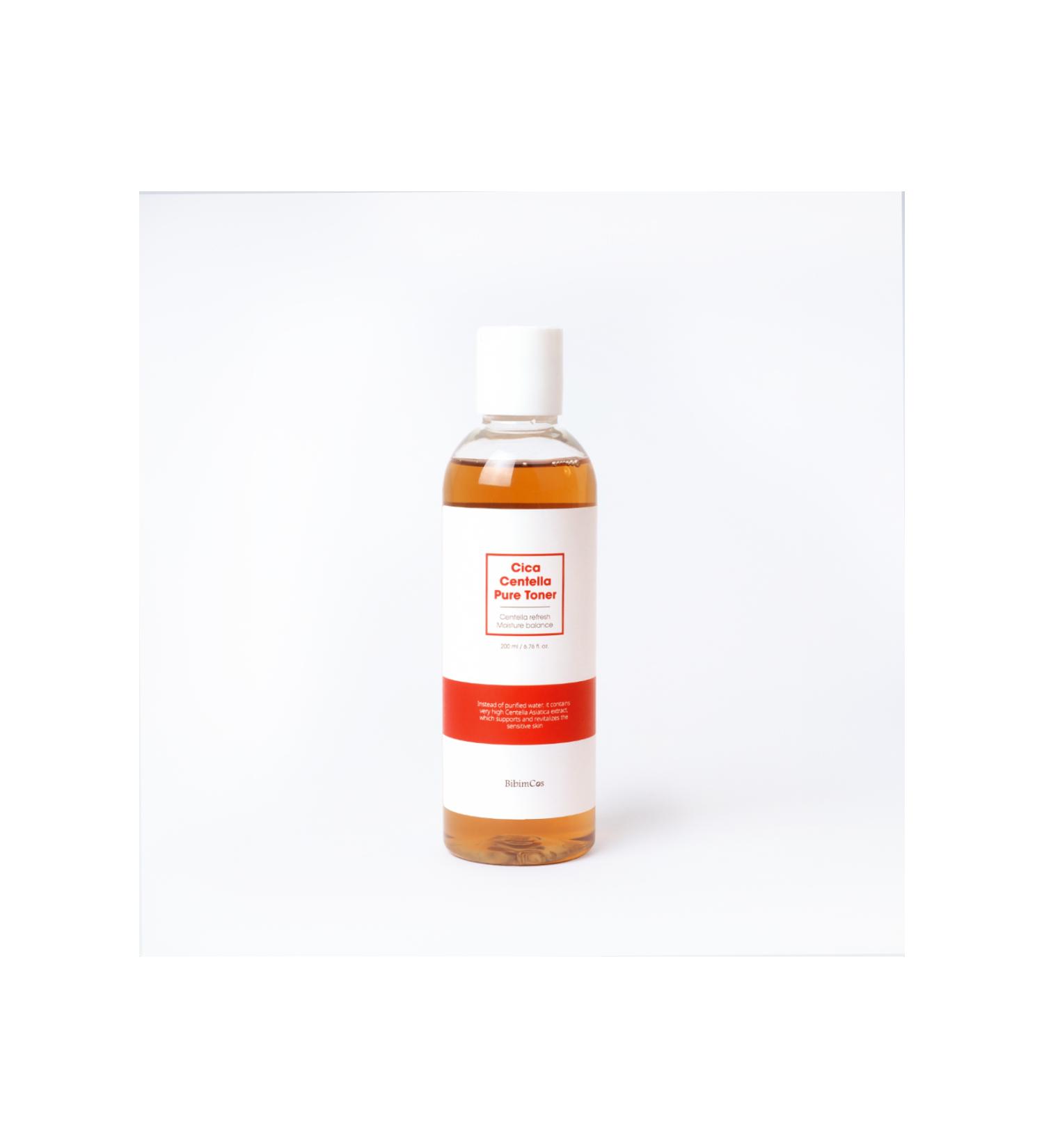 Bibimcos Cica Centella Pure Toner 200ml - Skin Soothing Toner