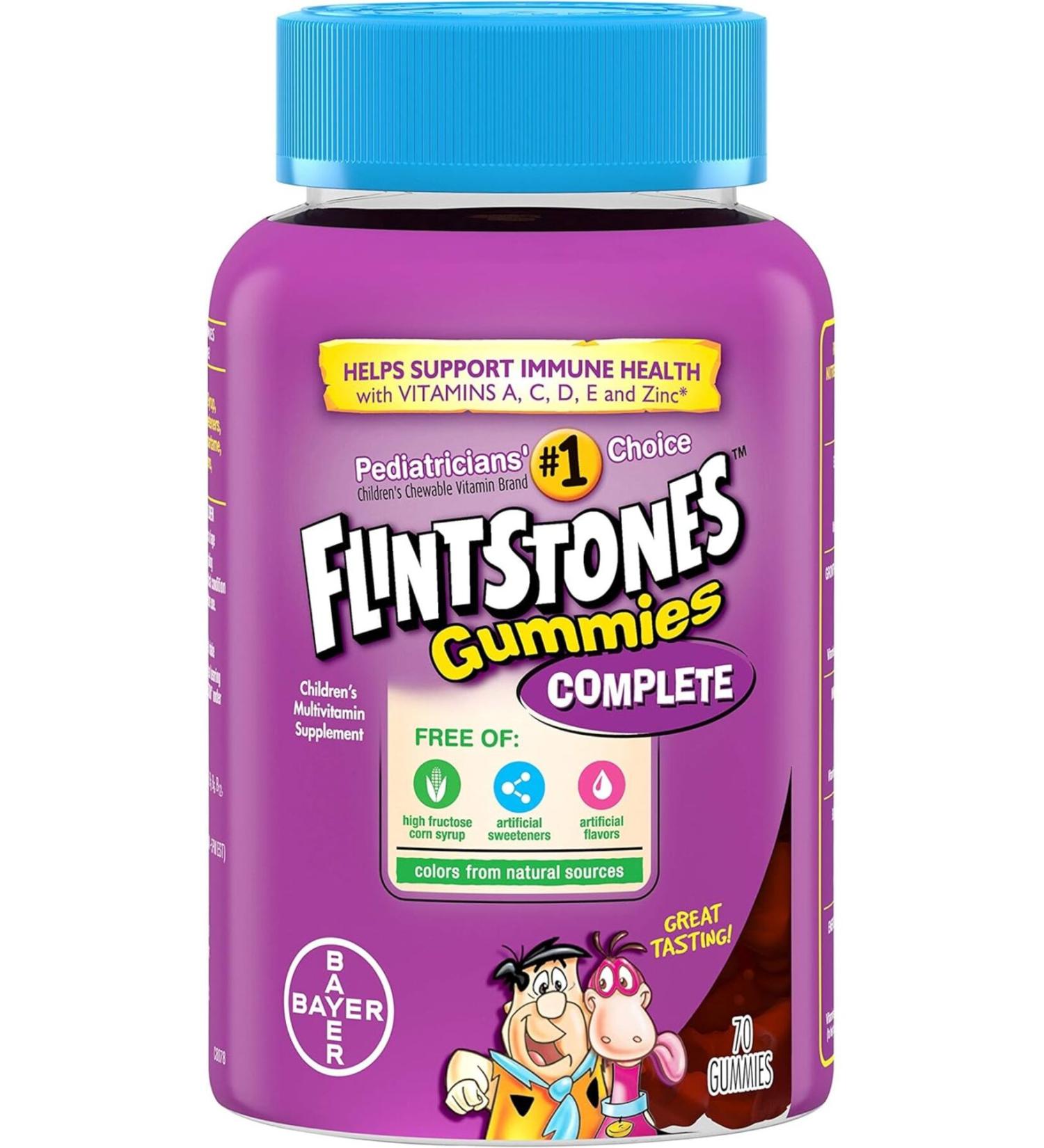 Flintstones Children's Complete Multivitamin 70 Gummies