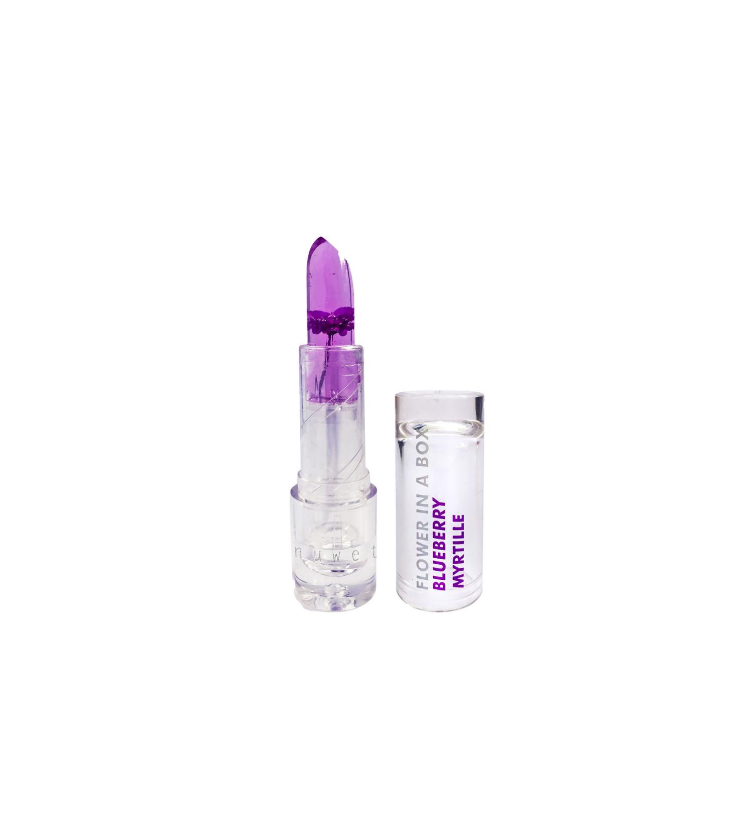 Inuwet Flower Detail Lip Balm - Blueberry Scented - Buy Online on GoSupps.com