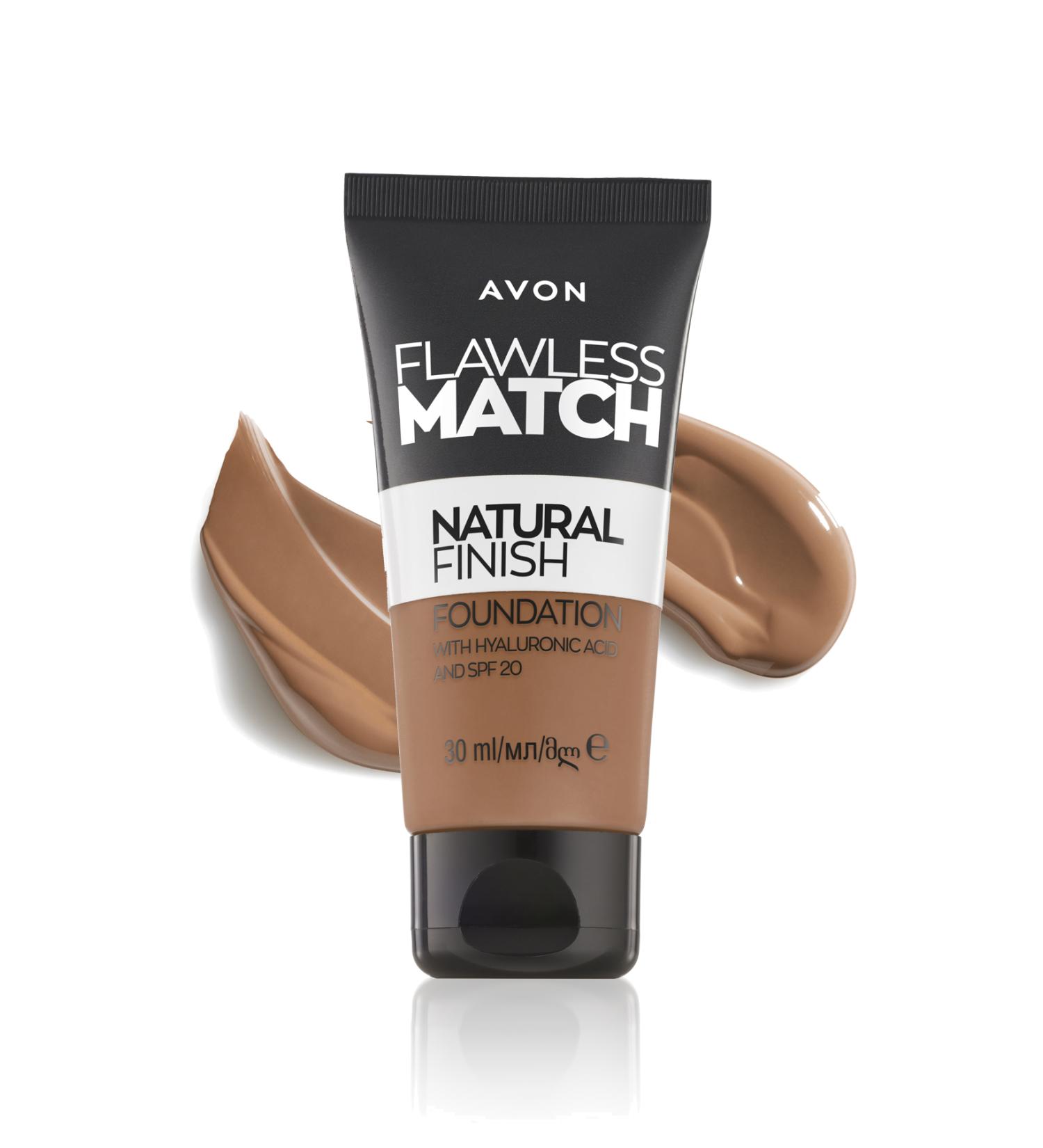 Avon Flawless Match Natural Liquid Foundation - 330P Honey Beige - Buy Online on GoSupps.com