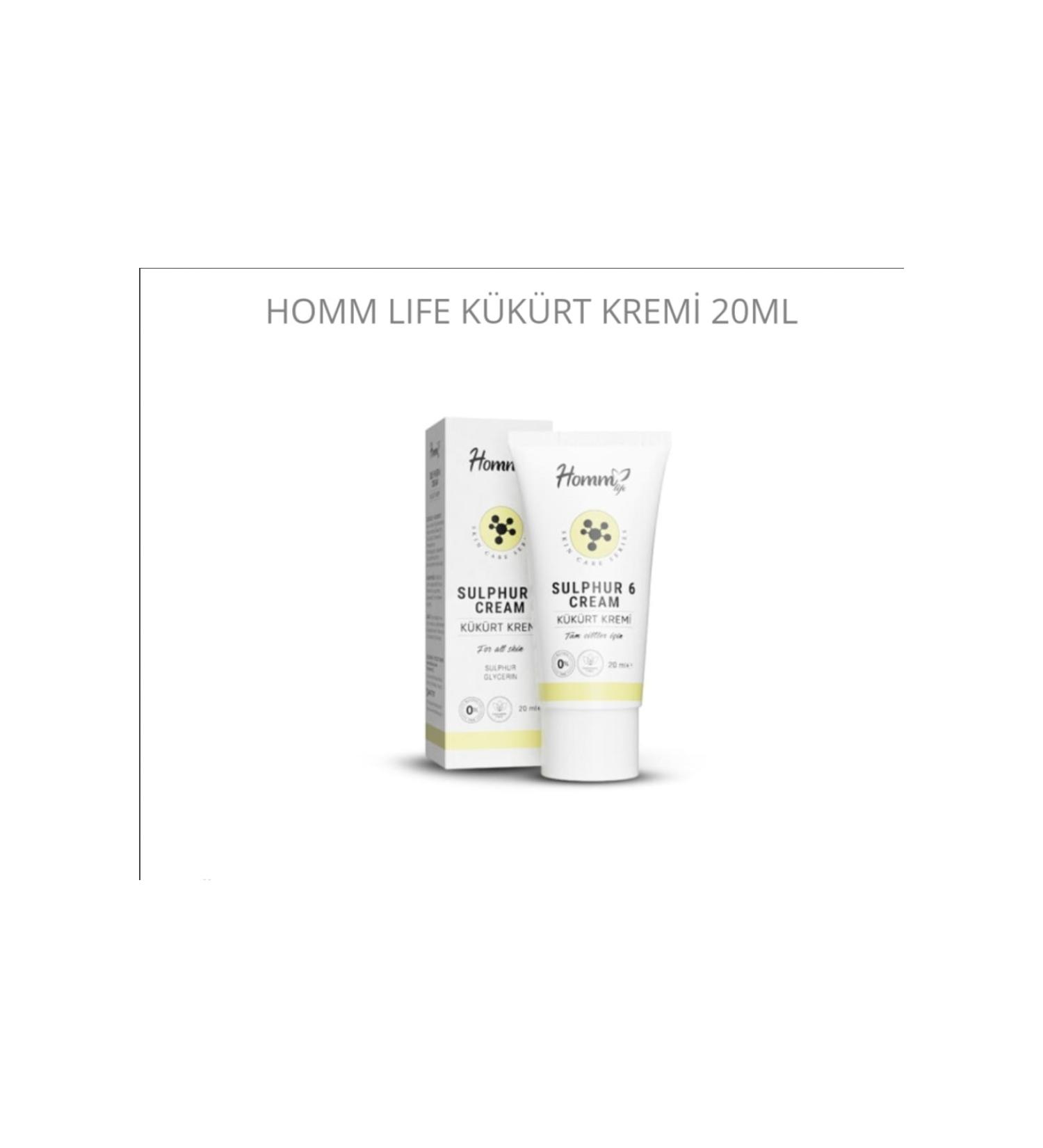 Elizamur HOMM LIFE SULFUR CREAM Acne Treatment
