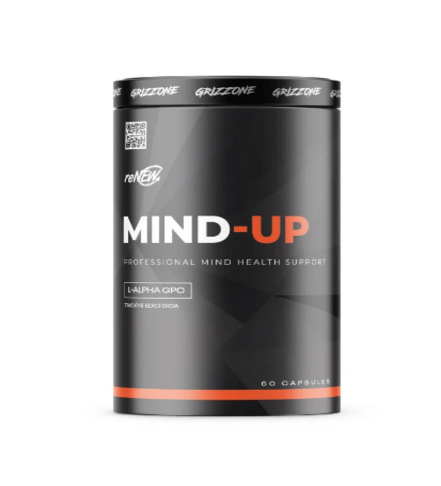 GRIZZONE MIND-UP 60 VEGAN TABLETS (FOCUS ENERGY)