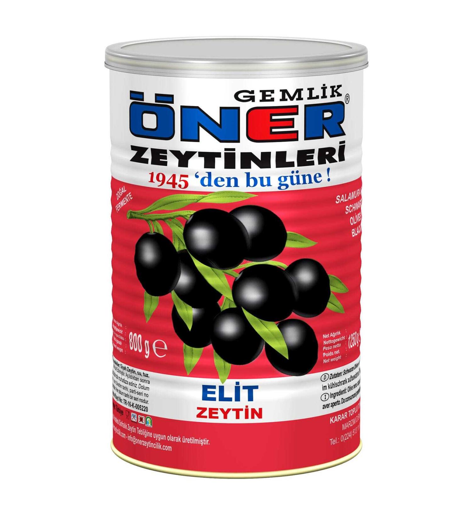 ner Black Olive Elite 800gr