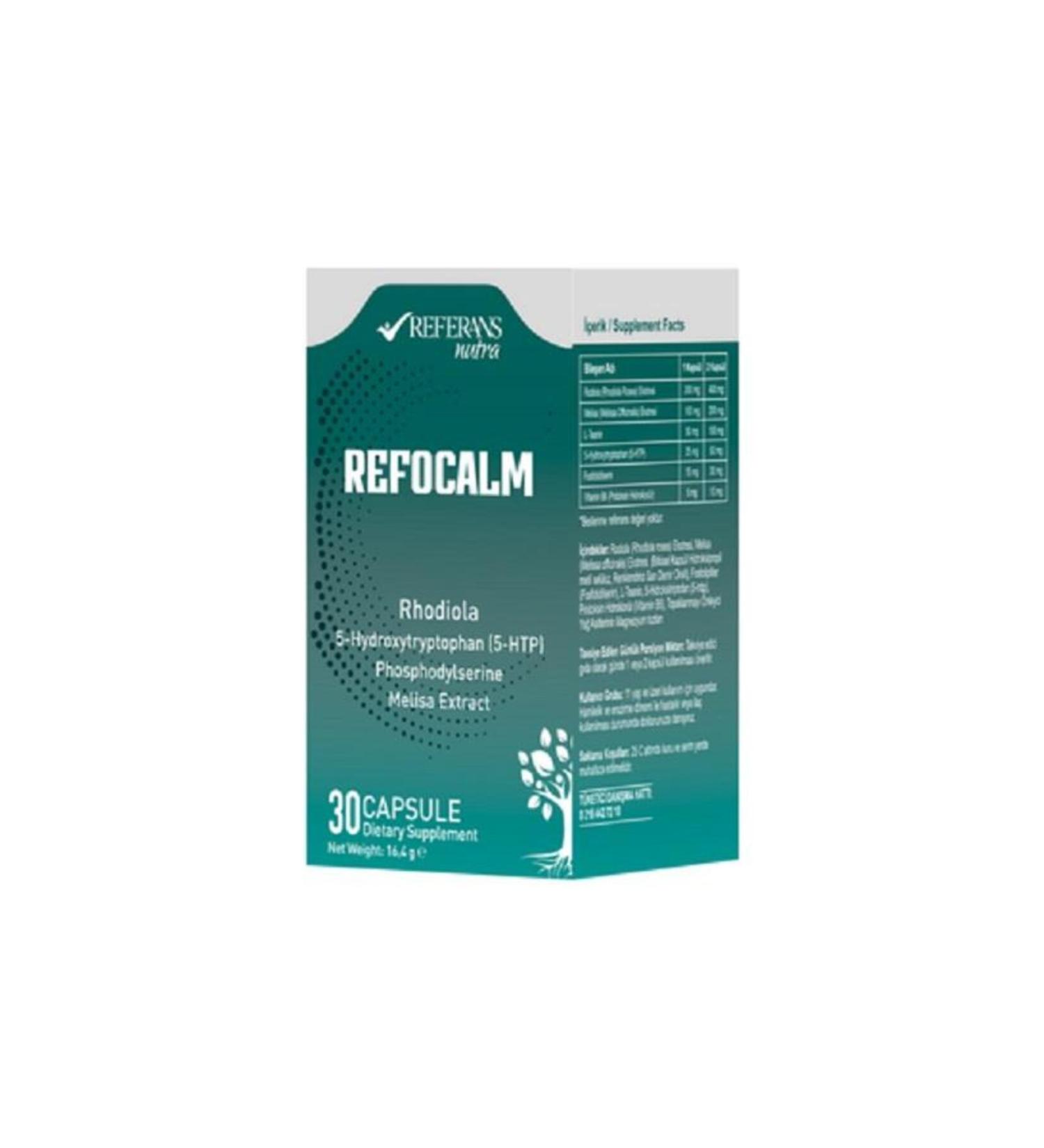 Reference Nutra Reference Refocalm 30 Capsules