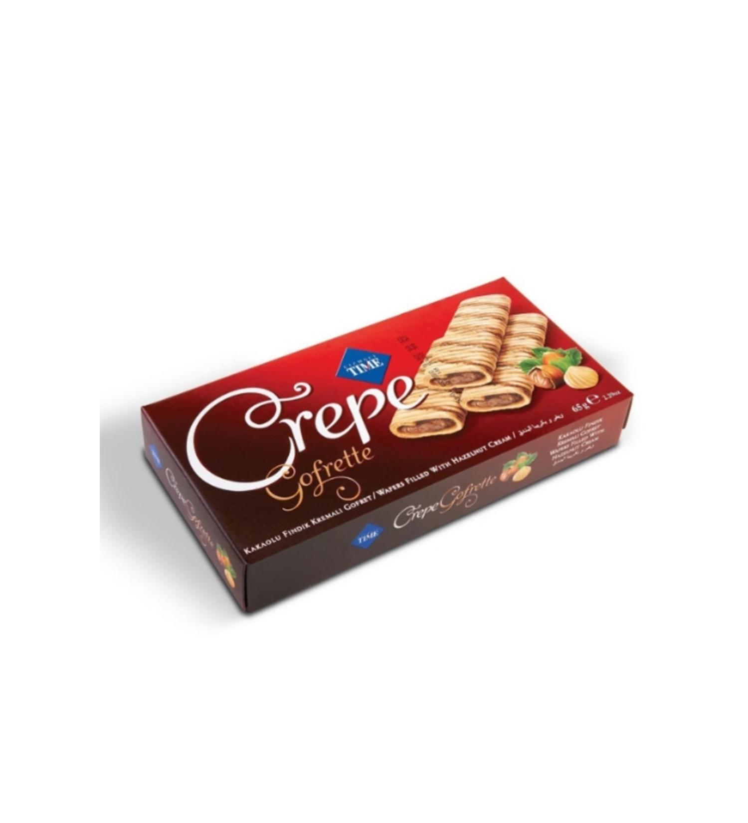Cimci Time Crepe Hazelnut 65 Gr. (24 PIECES)