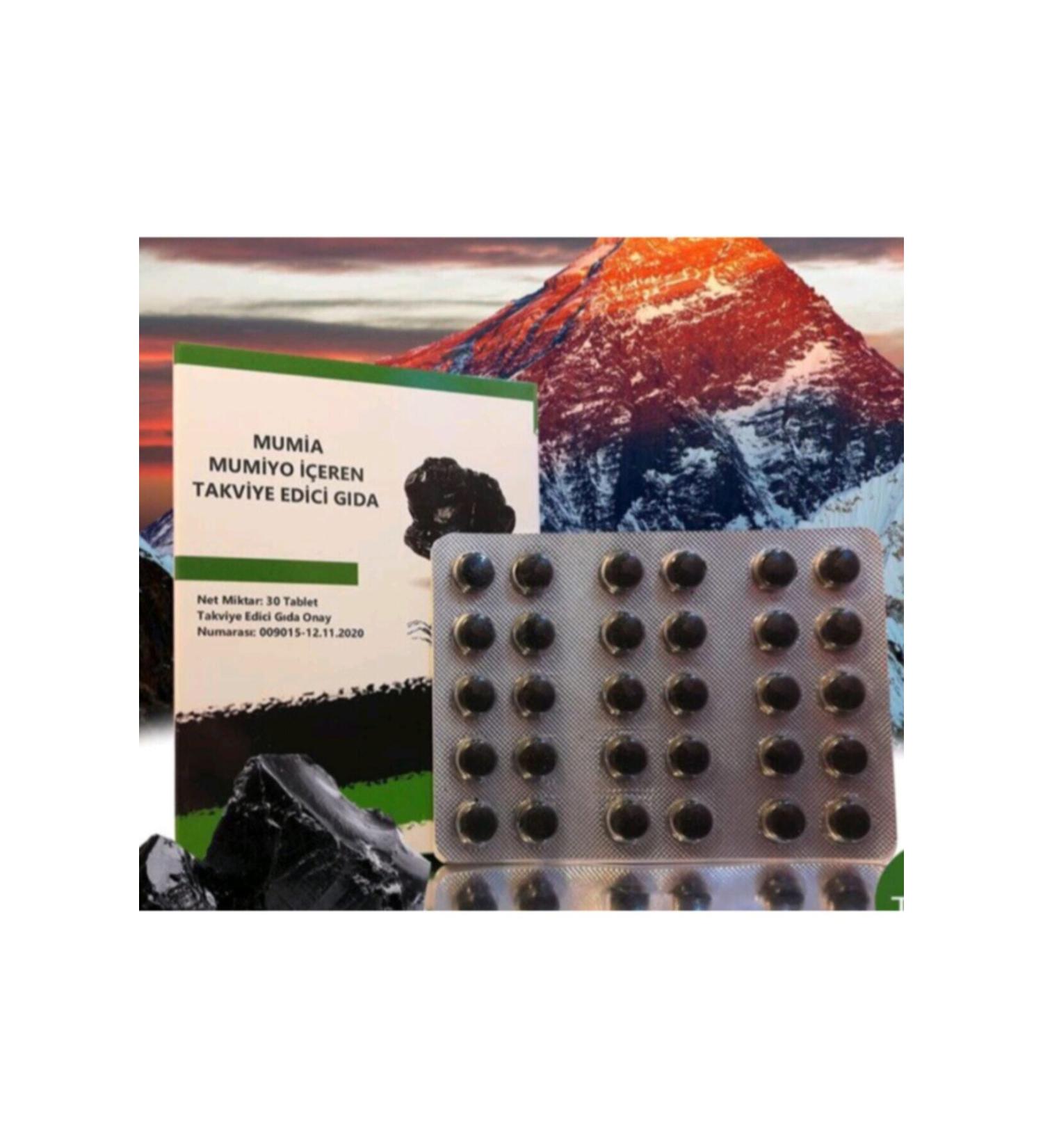 NATURAL HEALING MARKET Mumiyo Tablet 30 Tablets