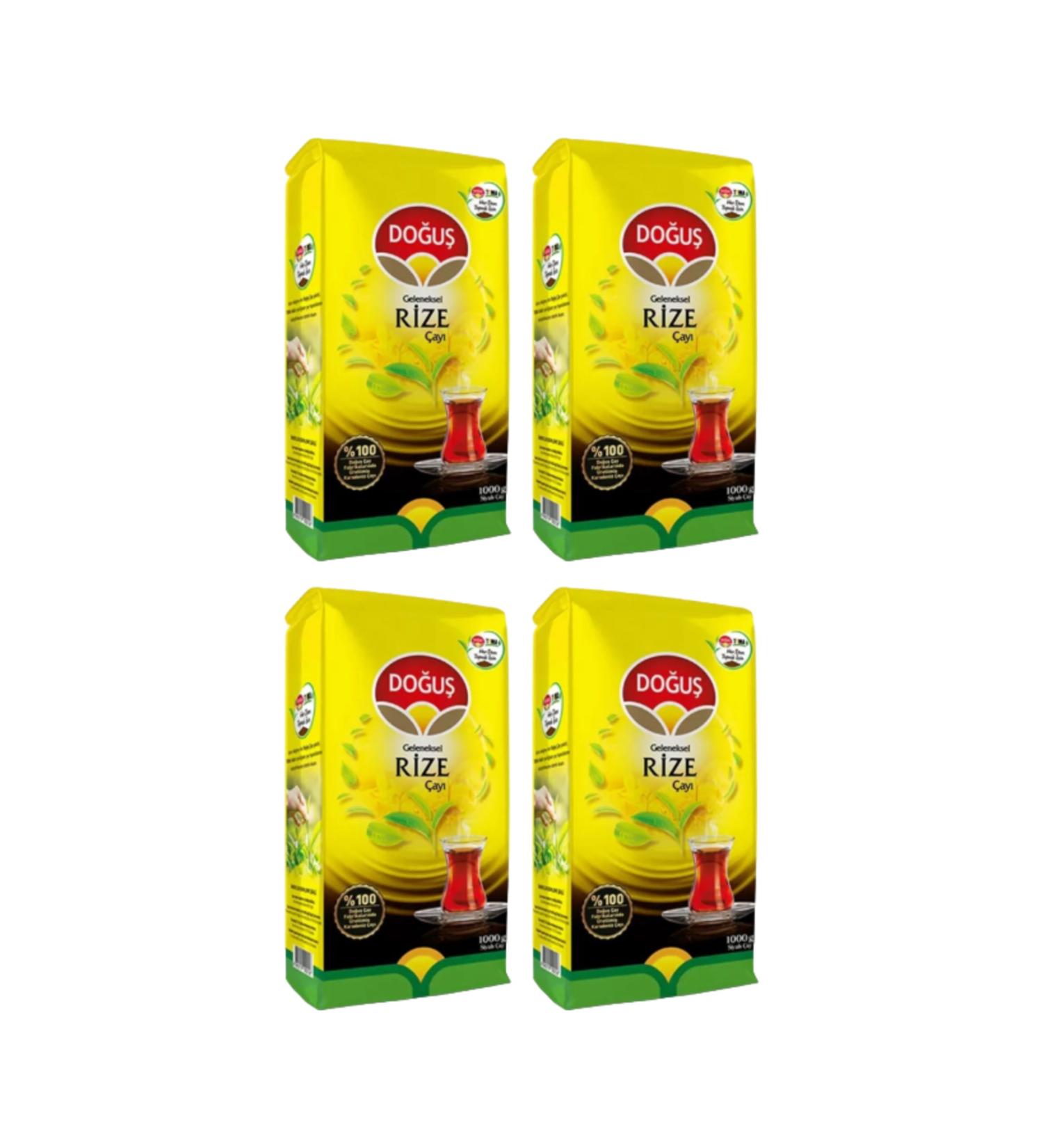 Do u Tea Do u Traditional Rize Tea 1000 gr X 4 Pieces
