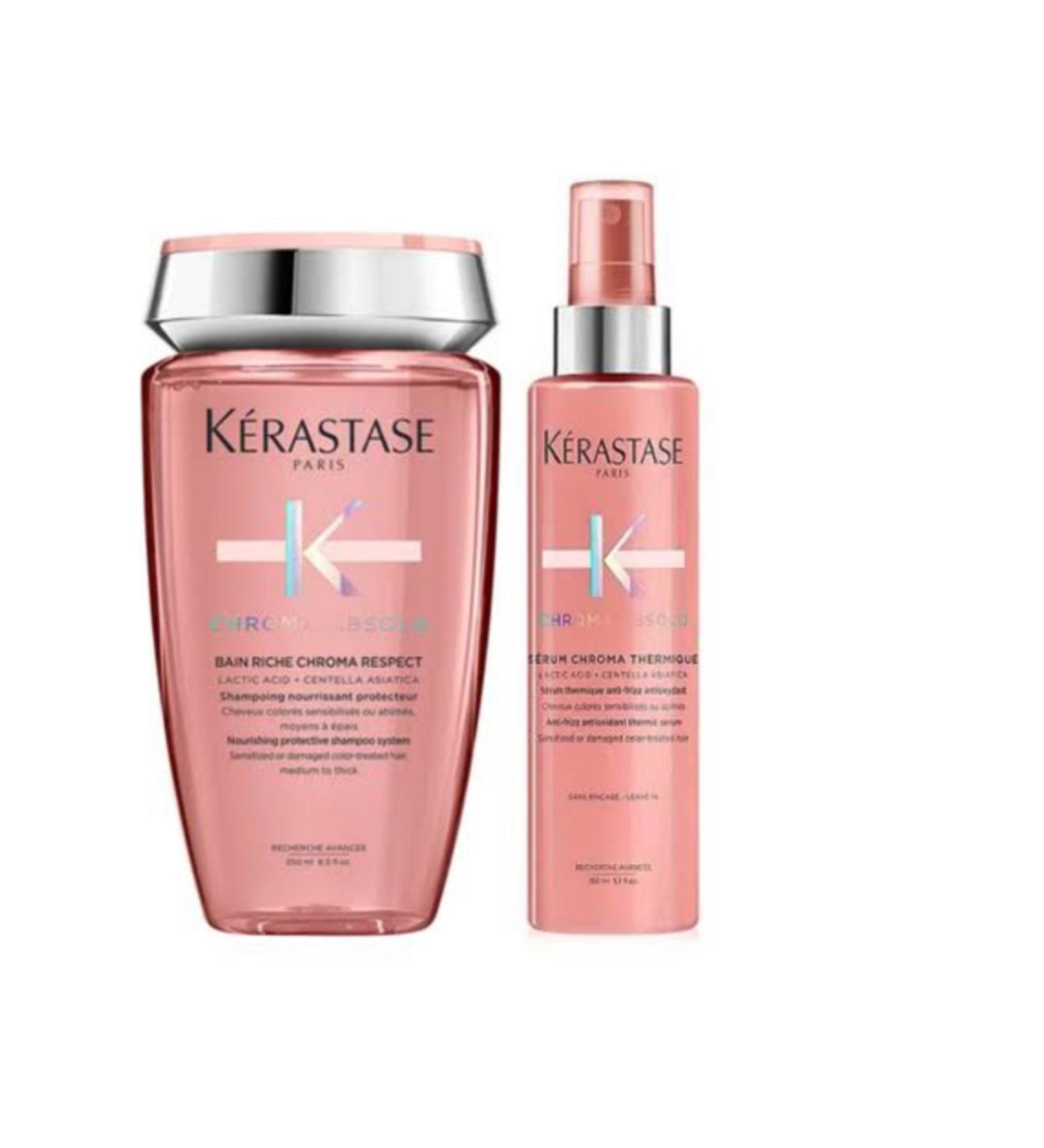 Kerastase Chroma Absolu Bain Riche Colored Hair Care Set forbeauty Nesli** 4555