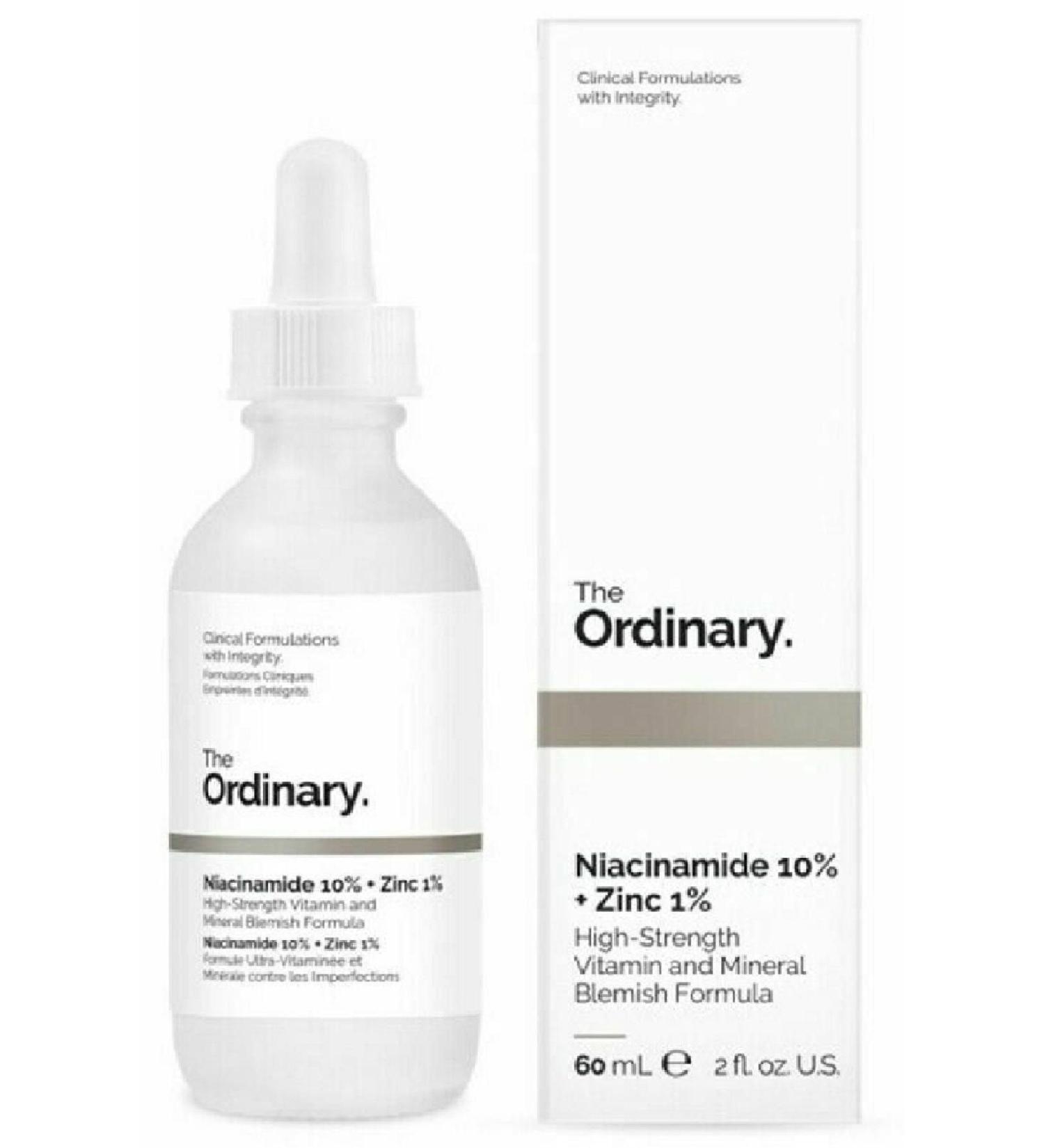 The Ordinary Niacinamide 10% Zinc 1% (60 ML) - Buy Online on GoSupps.com