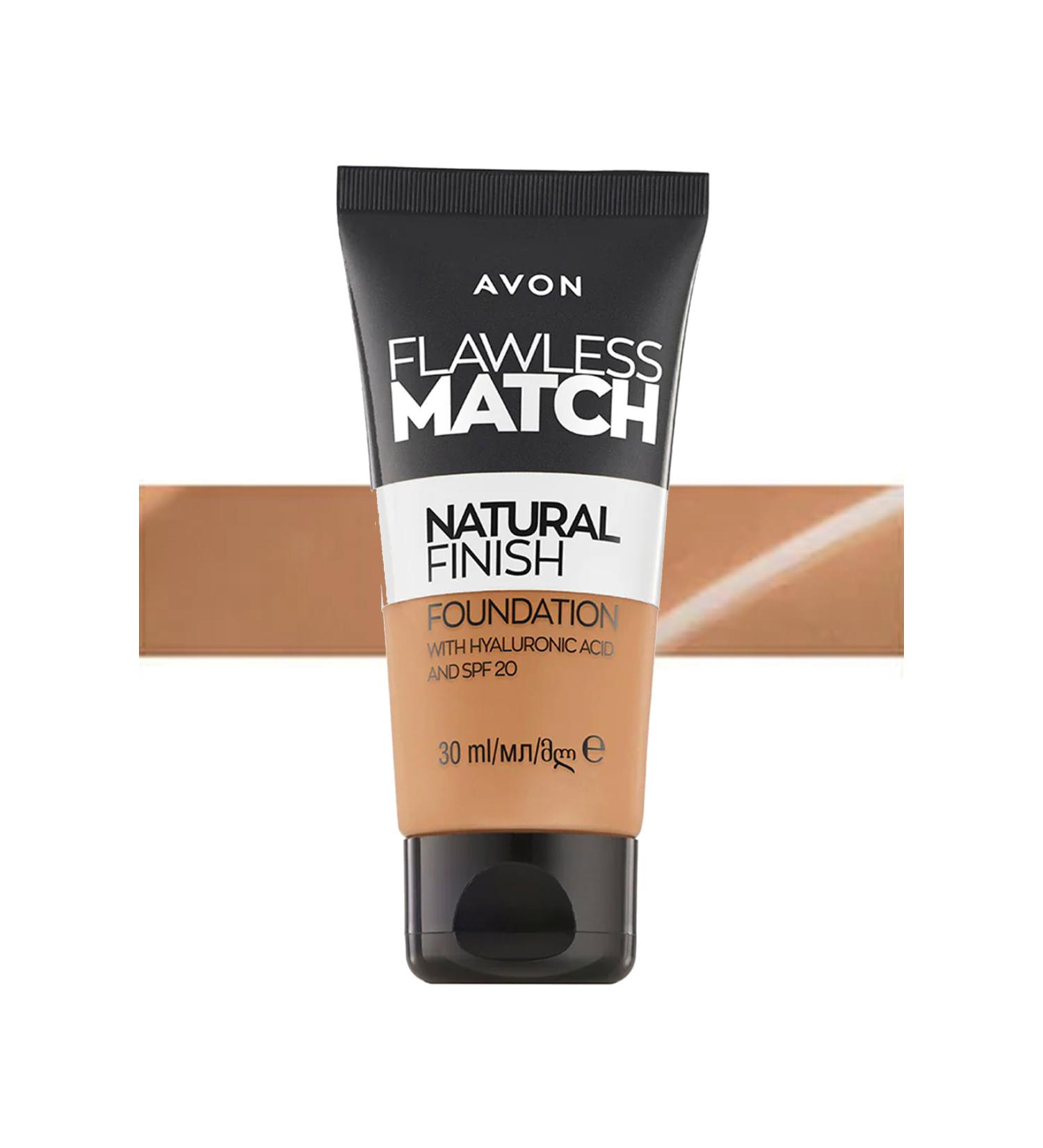 Avon Flawless Match Natural Liquid Foundation Spf20 30 Ml. Creamy Natural 230N - Buy Online on GoSupps.com