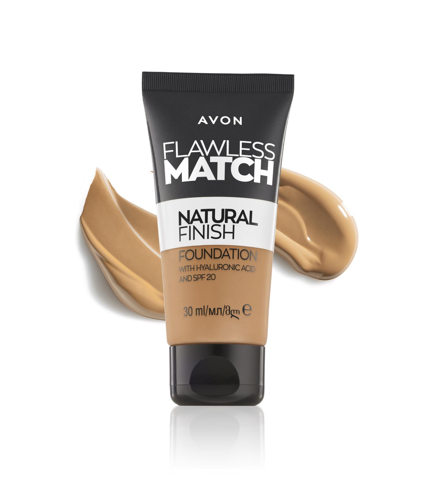 Avon Flawless Match Natural Liquid Foundation - 225G Soft Beige - Buy Online on GoSupps.com