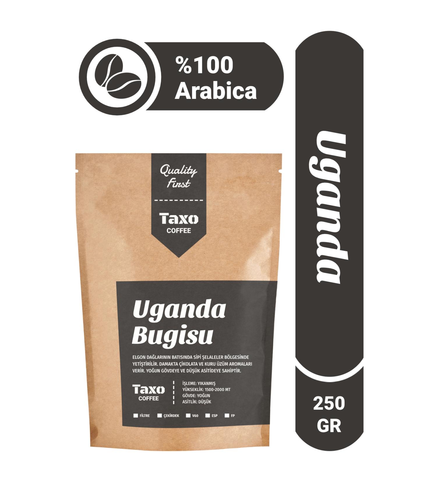 Taxo Coffee Uganda Bugisu Filter Coffee 250gr - Buy Online on GoSupps.com