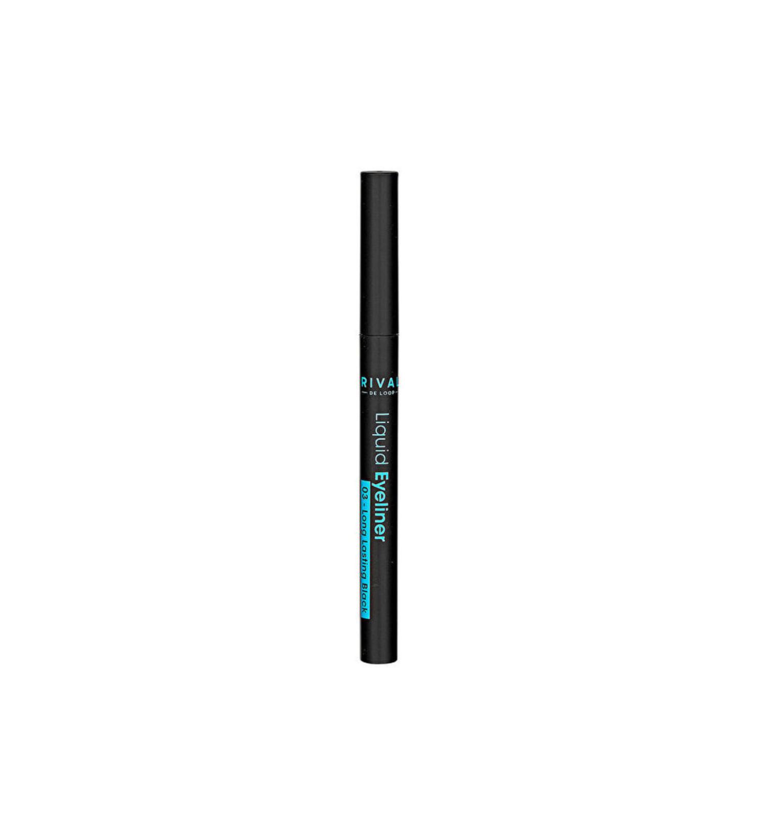 Rival De Loop Liquid Eyeliner Pen No:03 Long Lasting Black