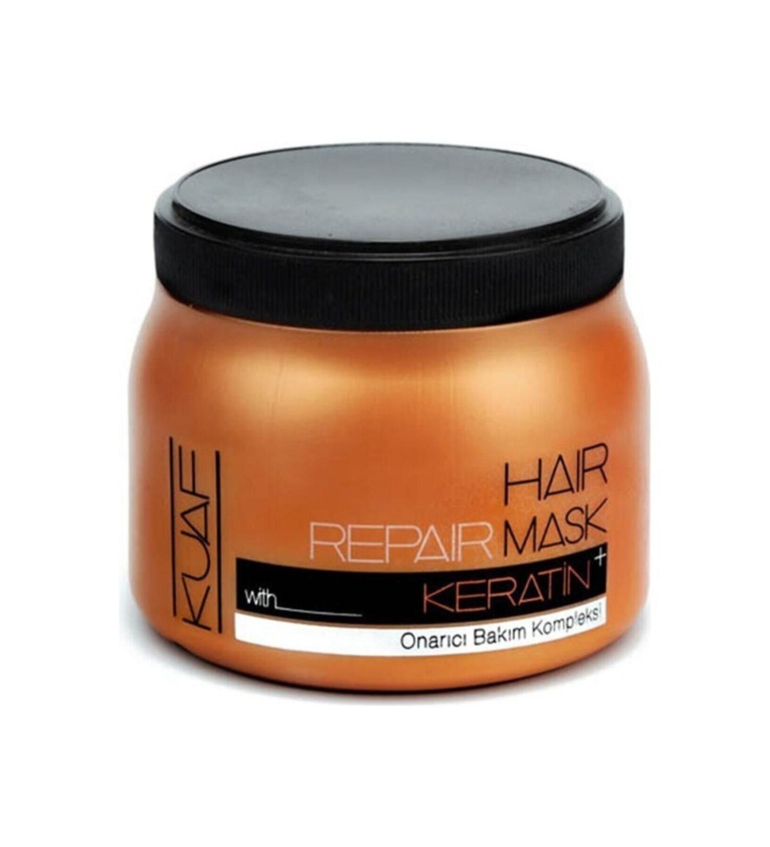 Kuaf Keratin Hair Care Mask for Burnt and Damaged Hair 500 Ml