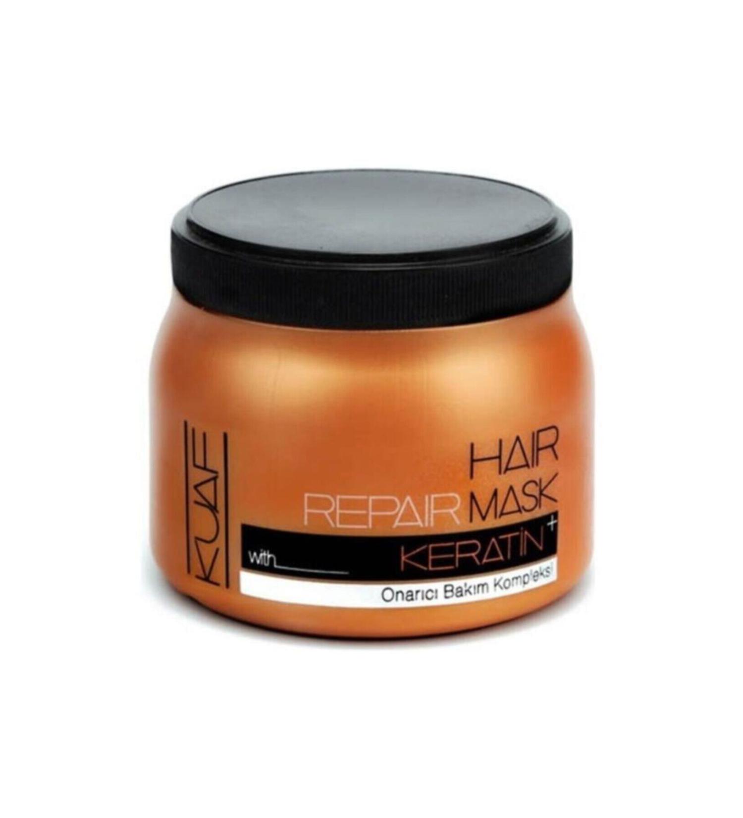 Kuaf Keratin Hair Care Mask for Burnt and Damaged Hair 500 ml